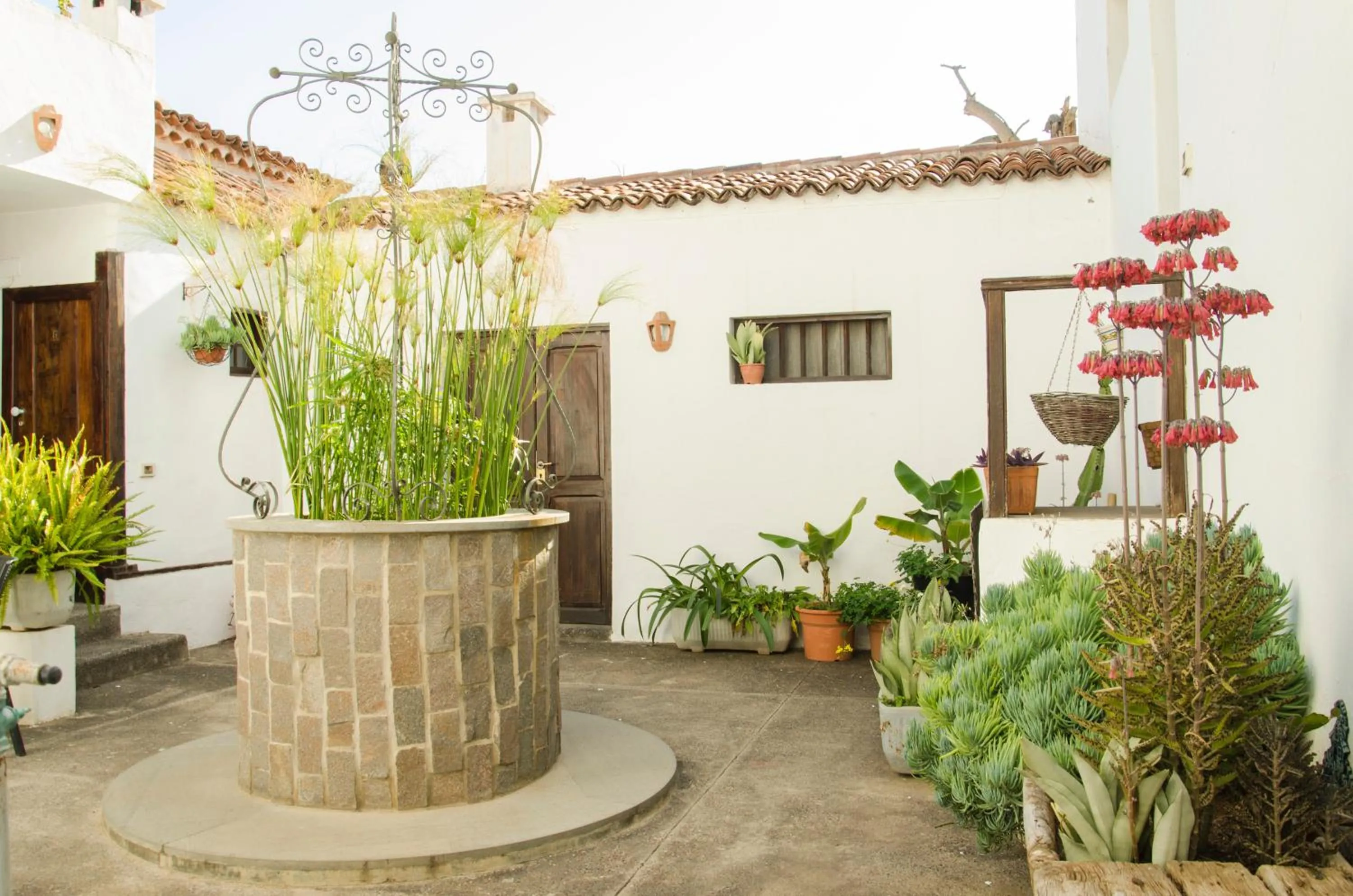 Patio in Hotel rural casona Santo Domingo