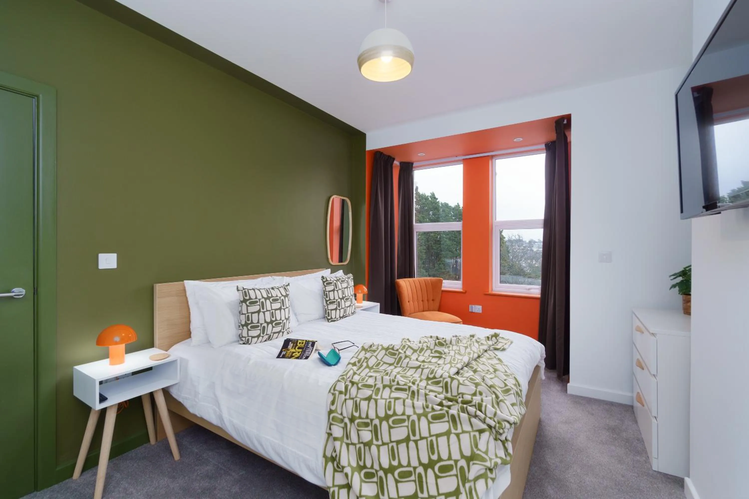 Bed in Apartment Two by Ocean City Retreats - Two bedrooms, private car park