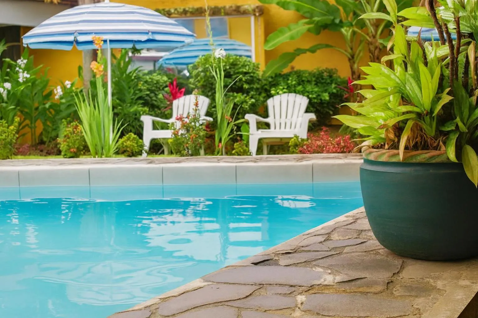 Swimming pool in Hotel Puerta del Sol - San Jose Airport