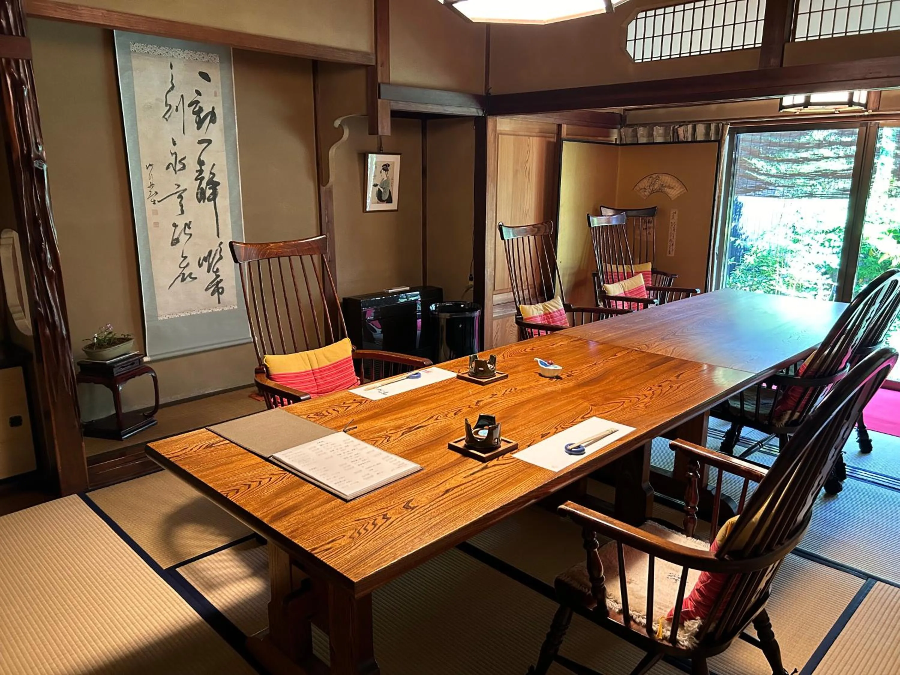 Dining area in Kappo Ryokan Uoichi