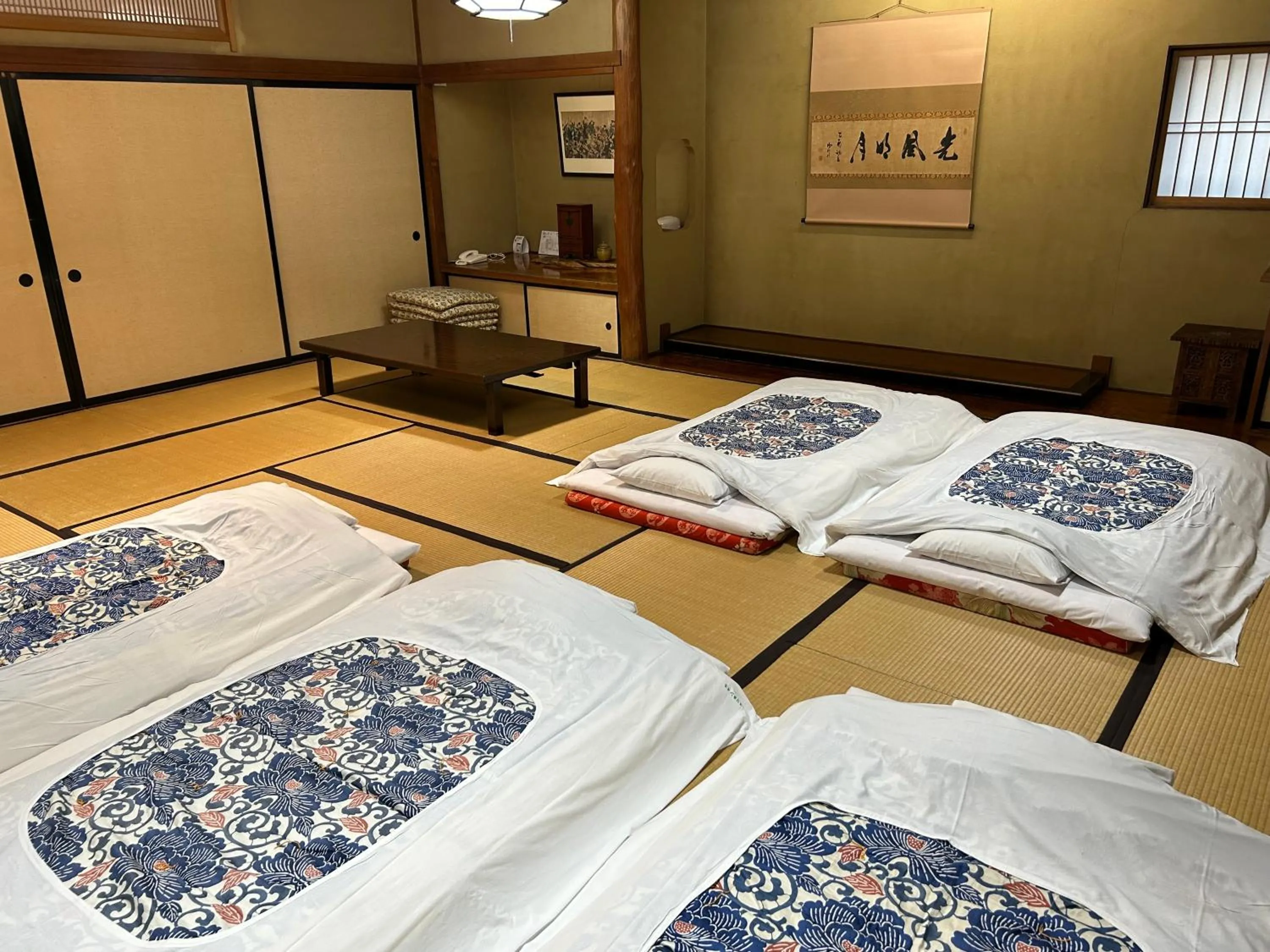 Bedroom, Bed in Kappo Ryokan Uoichi