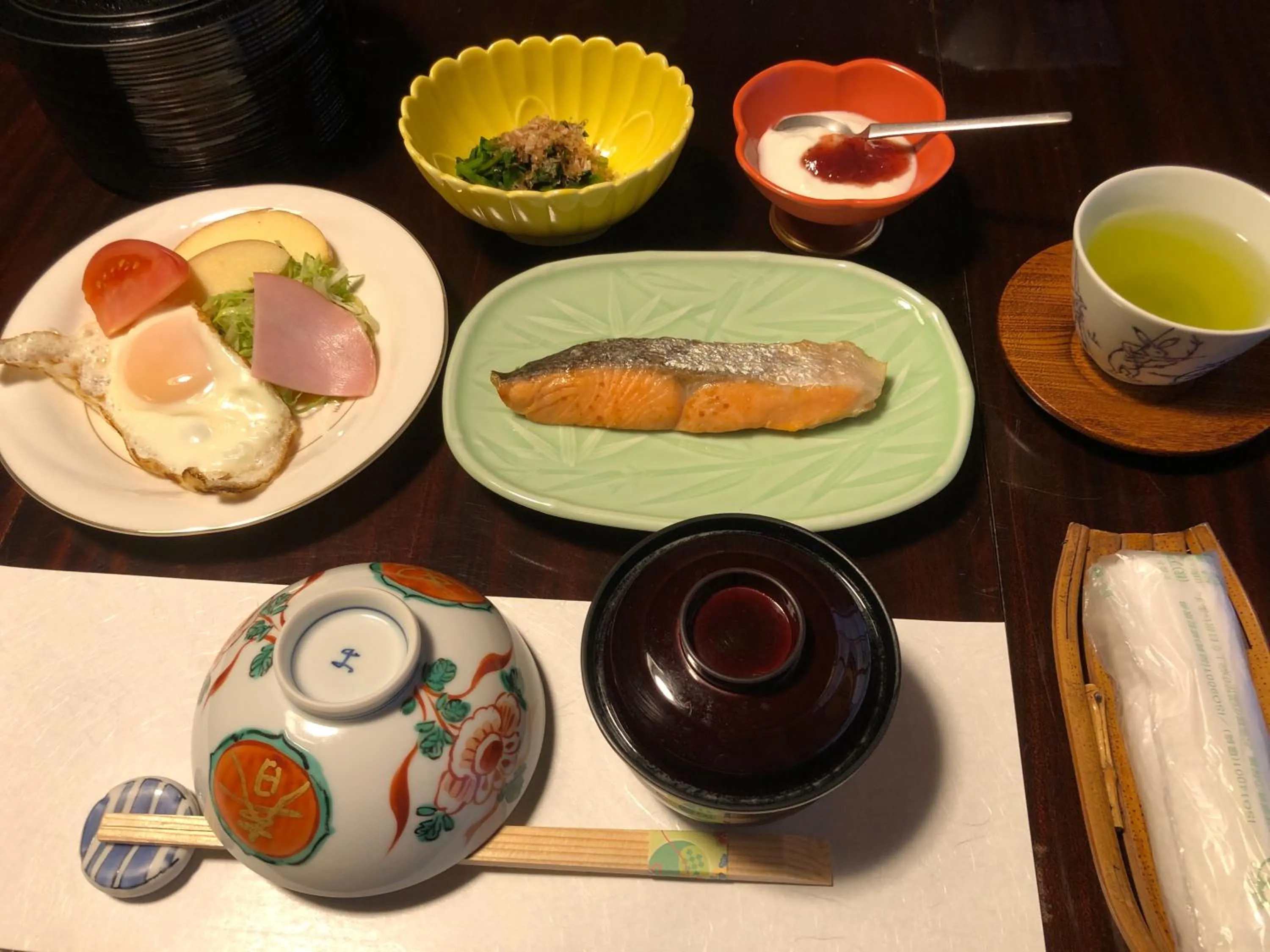 Breakfast in Kappo Ryokan Uoichi