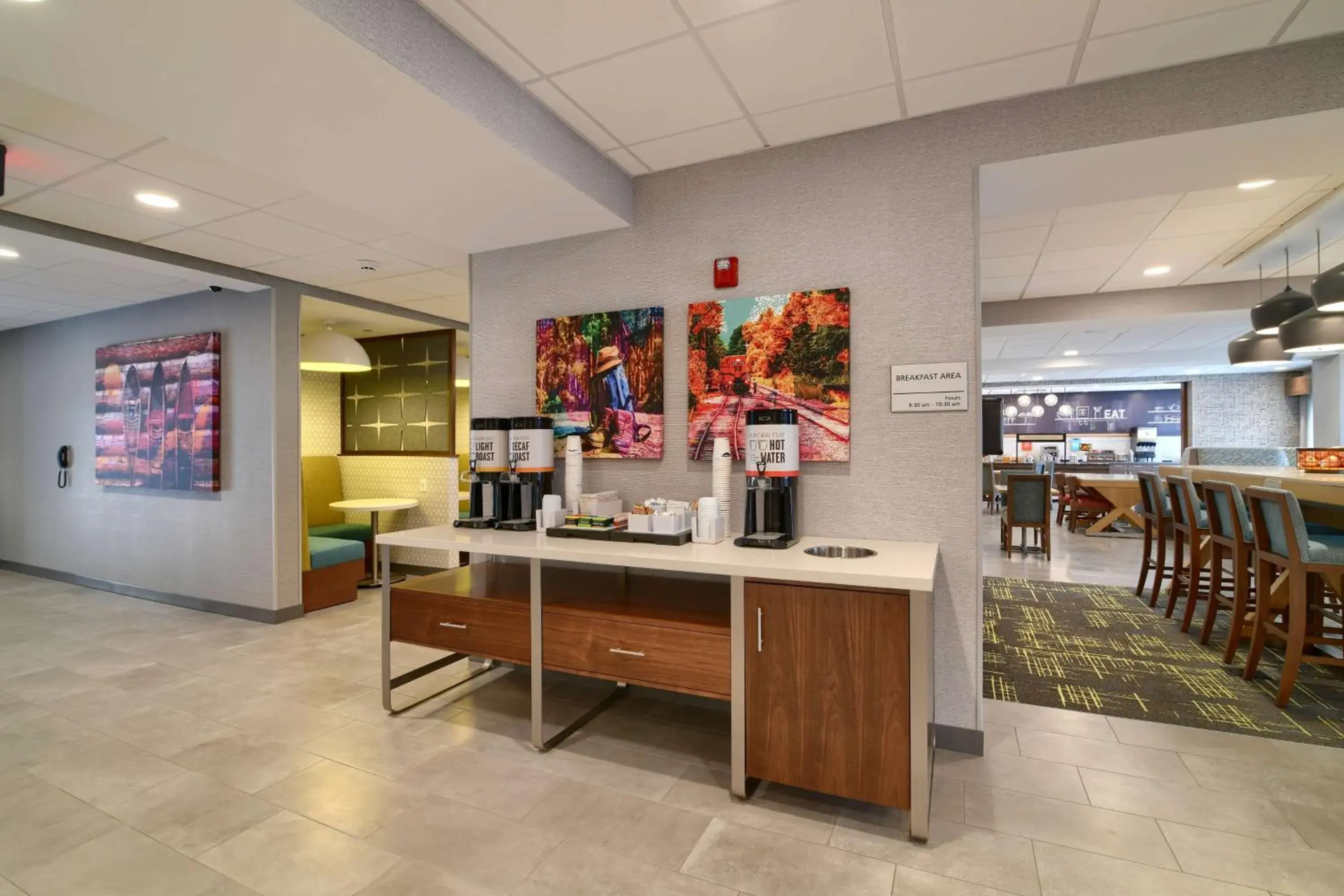 Lobby or reception in Hampton Inn Lincoln White Mountains Lobby or reception in Hampton Inn Lincoln White Mountains