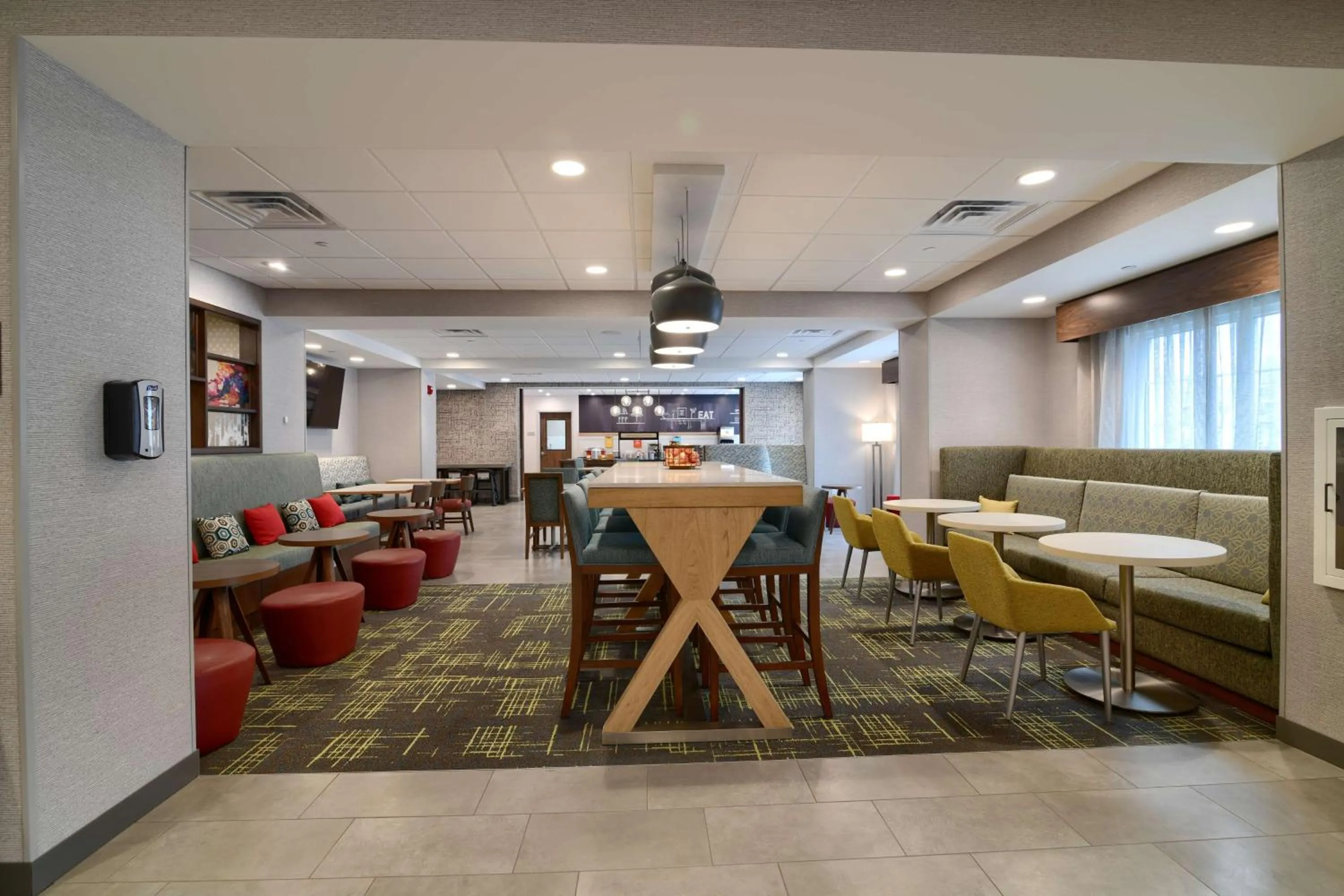 Lobby or reception in Hampton Inn Lincoln White Mountains