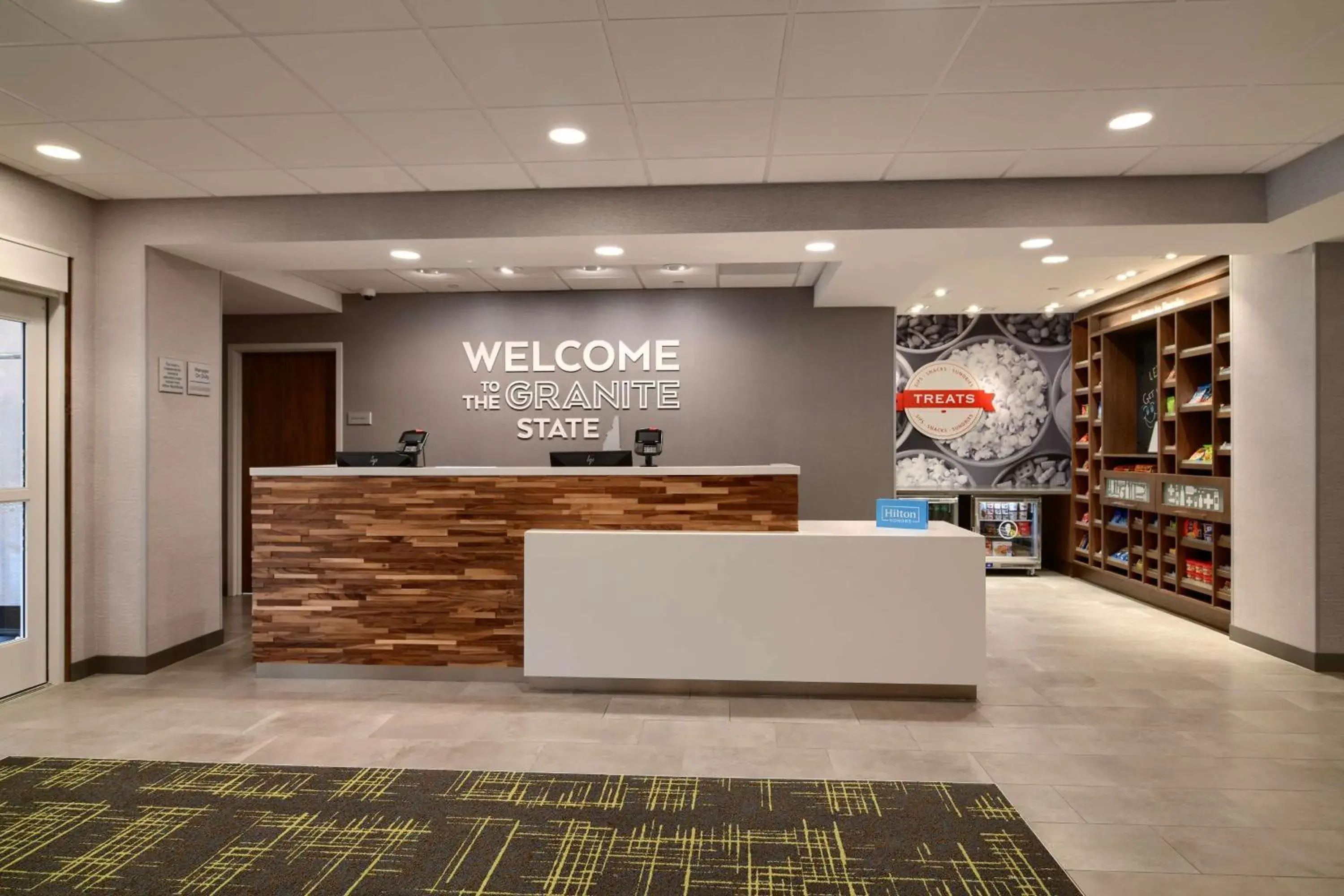 Lobby or reception in Hampton Inn Lincoln White Mountains Lobby or reception in Hampton Inn Lincoln White Mountains