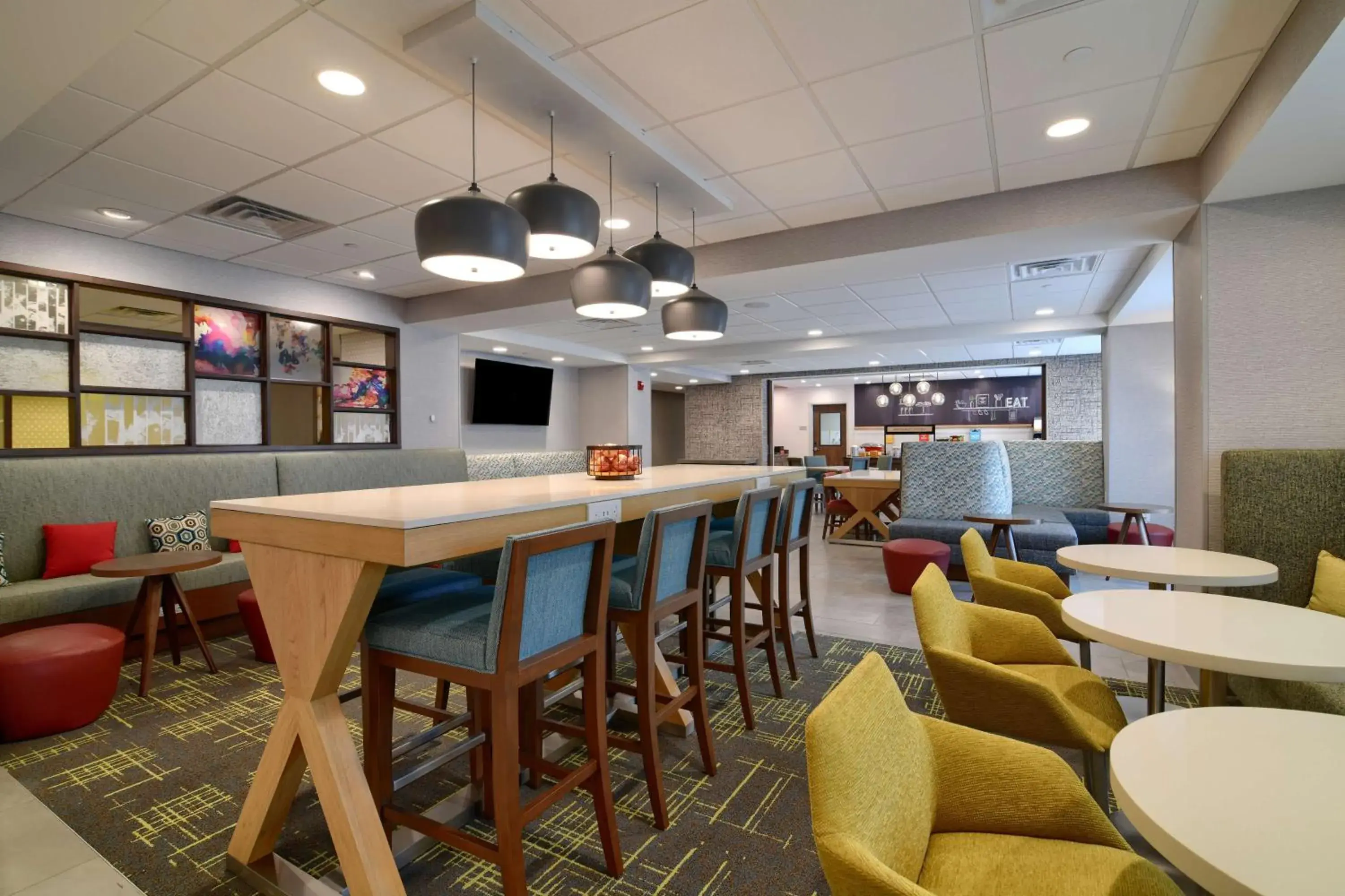 Lobby or reception in Hampton Inn Lincoln White Mountains Lobby or reception in Hampton Inn Lincoln White Mountains