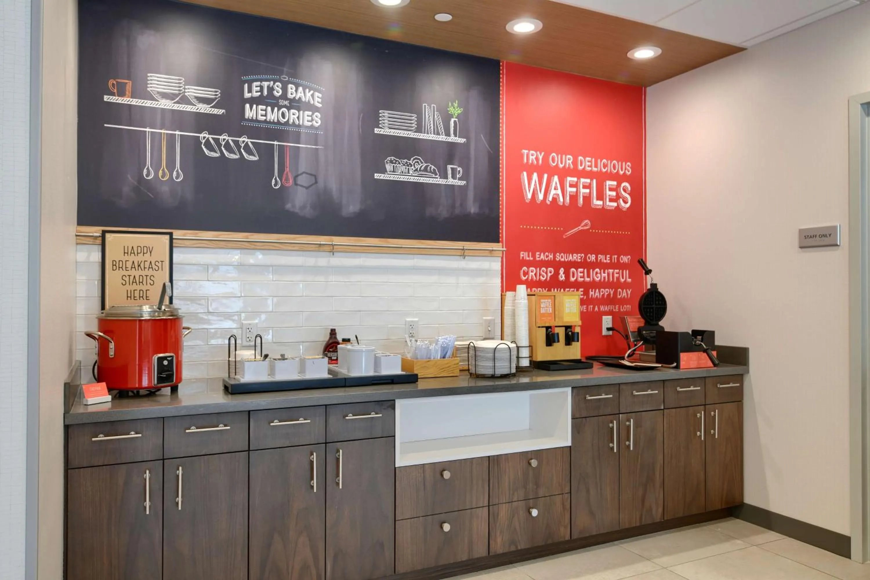 Breakfast in Hampton Inn Lincoln White Mountains