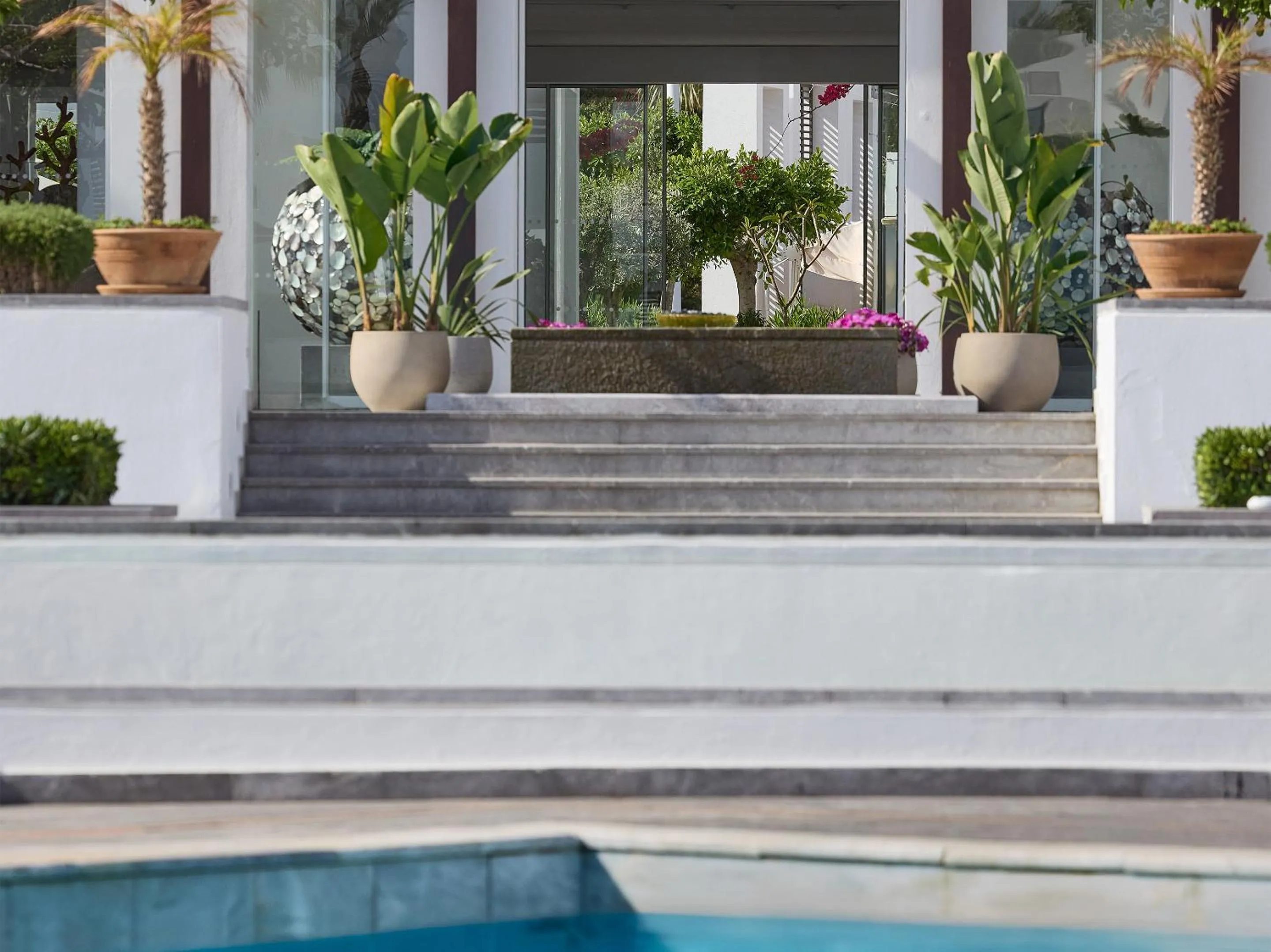 Facade/entrance in Grecotel Creta Palace