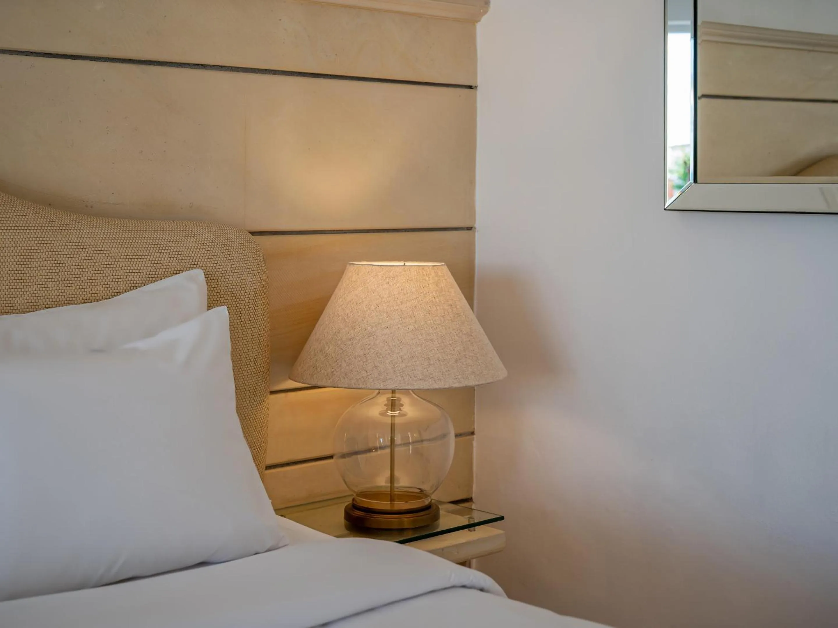 Bed in Grecotel Creta Palace