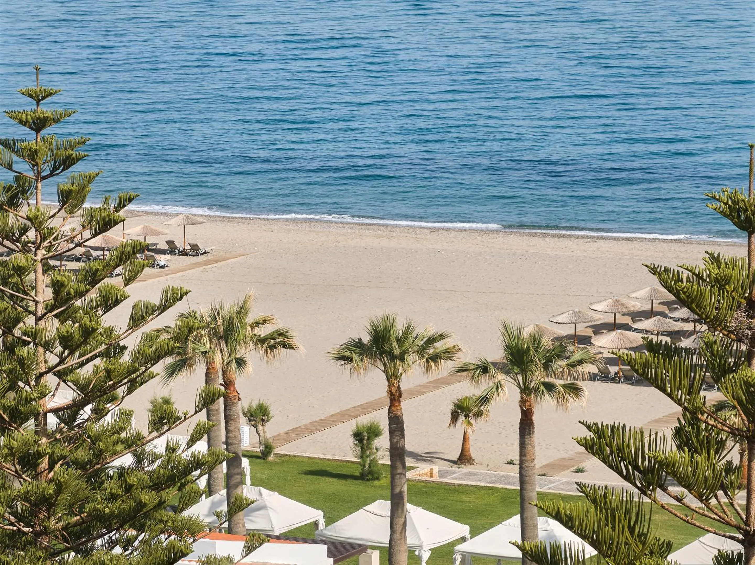 Beach in Grecotel Creta Palace