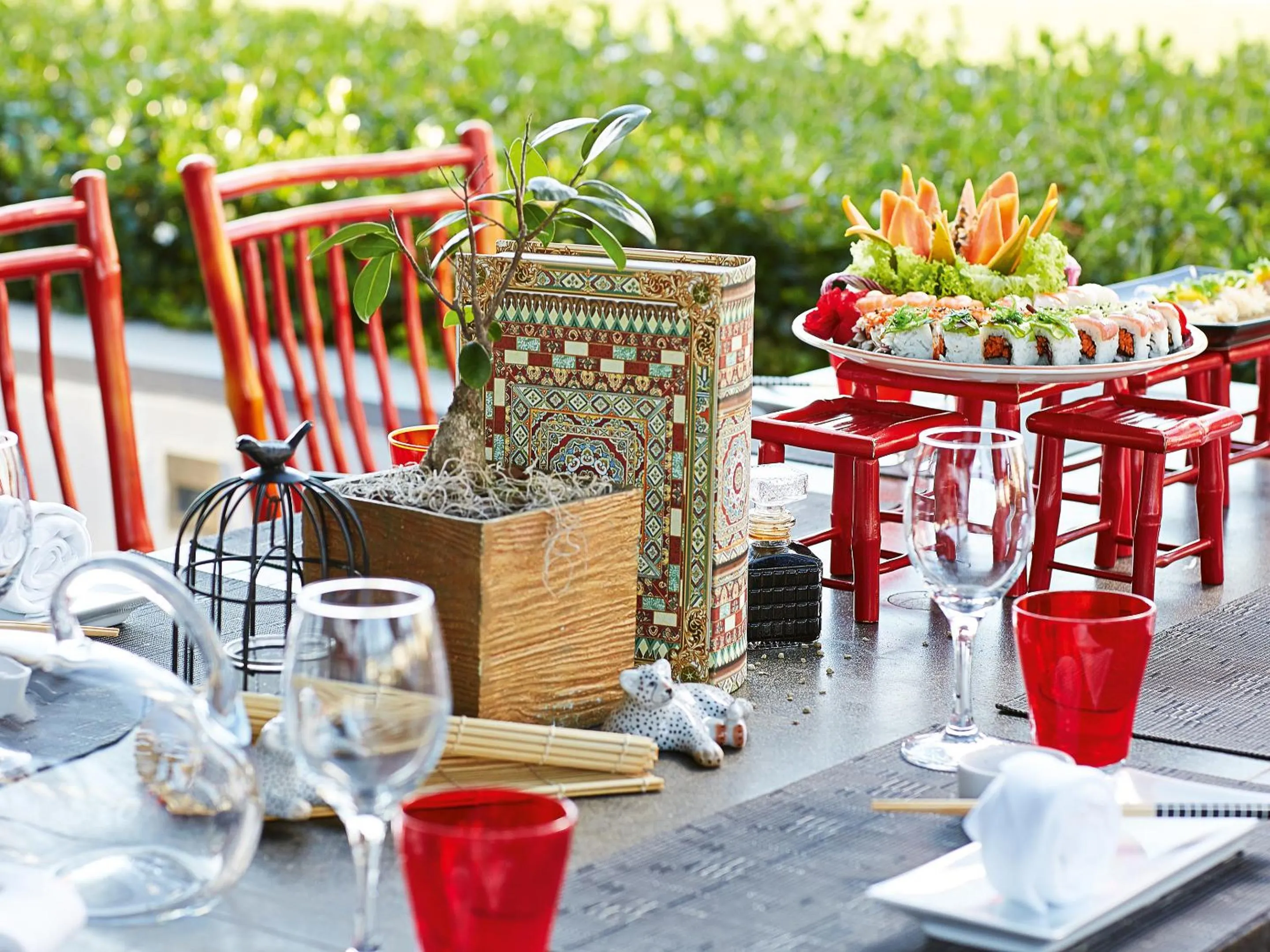 Garden in Grecotel Creta Palace