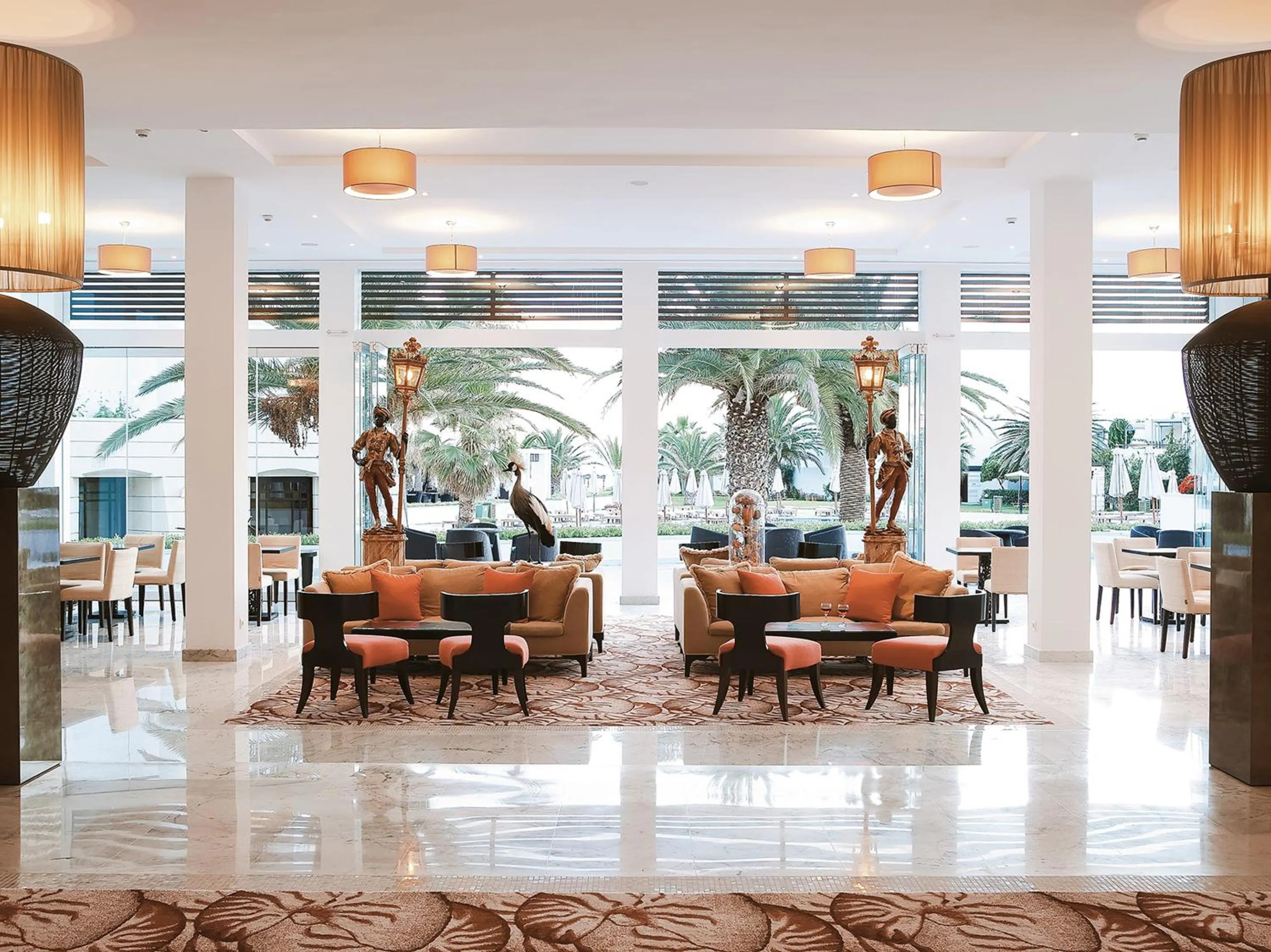 Seating area in Grecotel Creta Palace