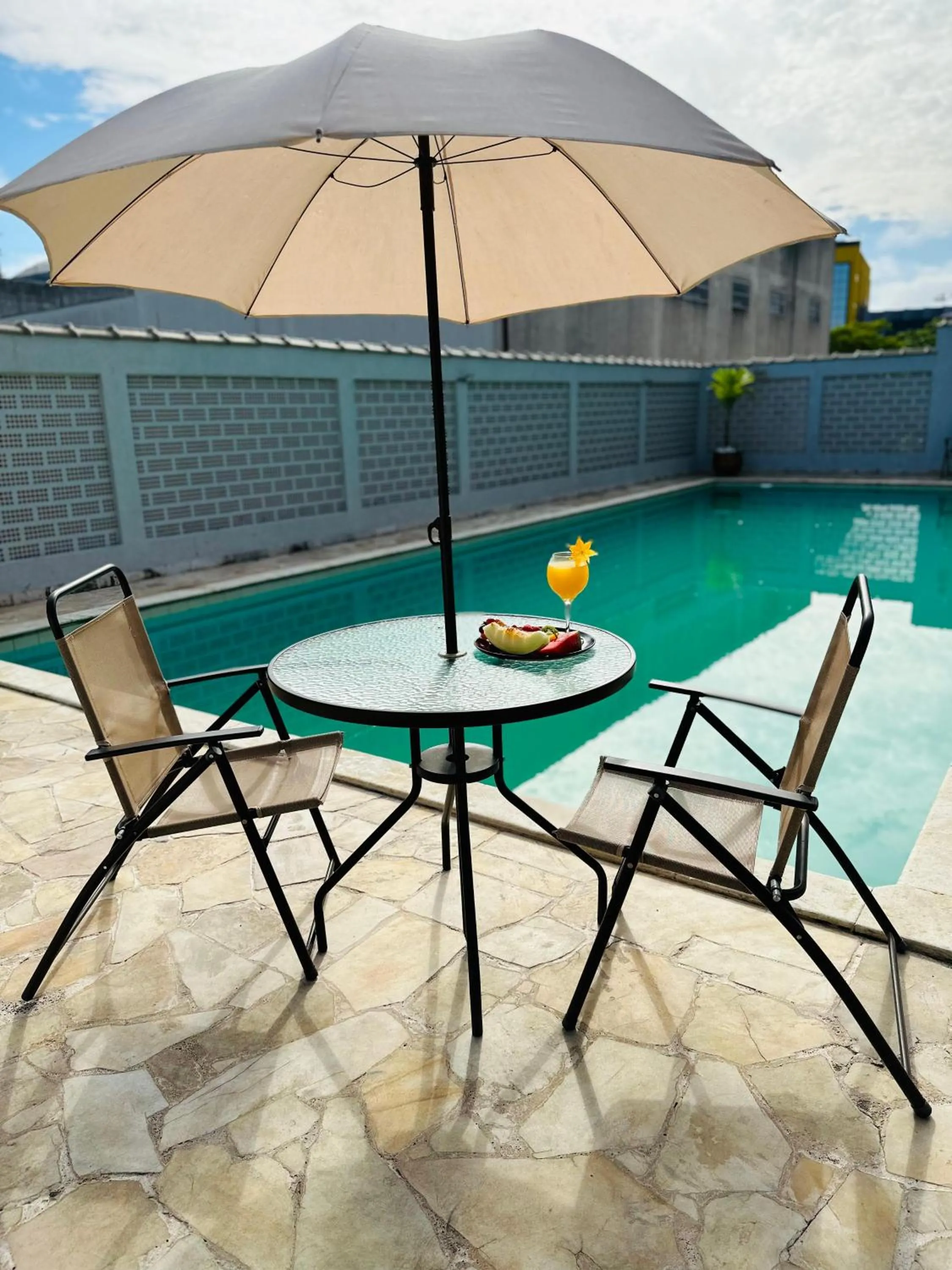 Pool view in Porty Brasil Hotel