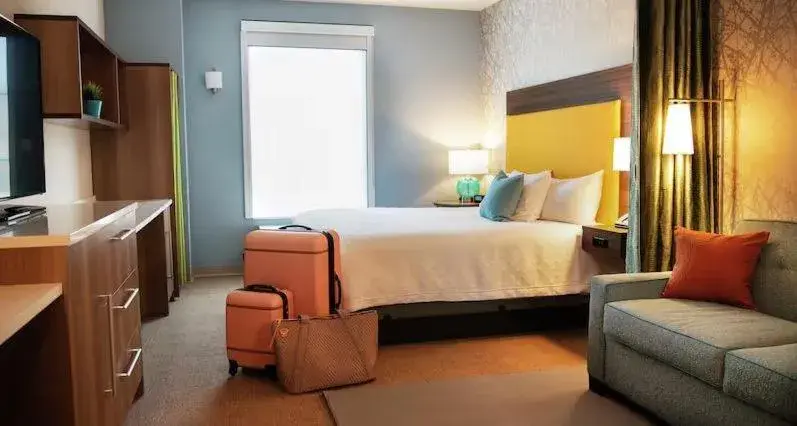 Bed in Home2 Suites By Hilton Boston Franklin Bed in Home2 Suites By Hilton Boston Franklin