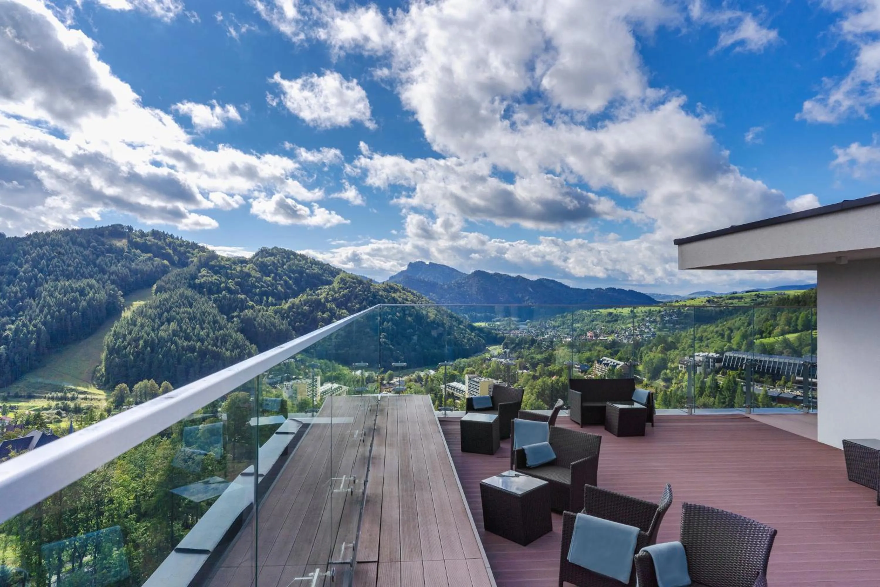 Balcony/Terrace in Hotel Pieniny Grand Wellness & SPA - Destigo Hotels