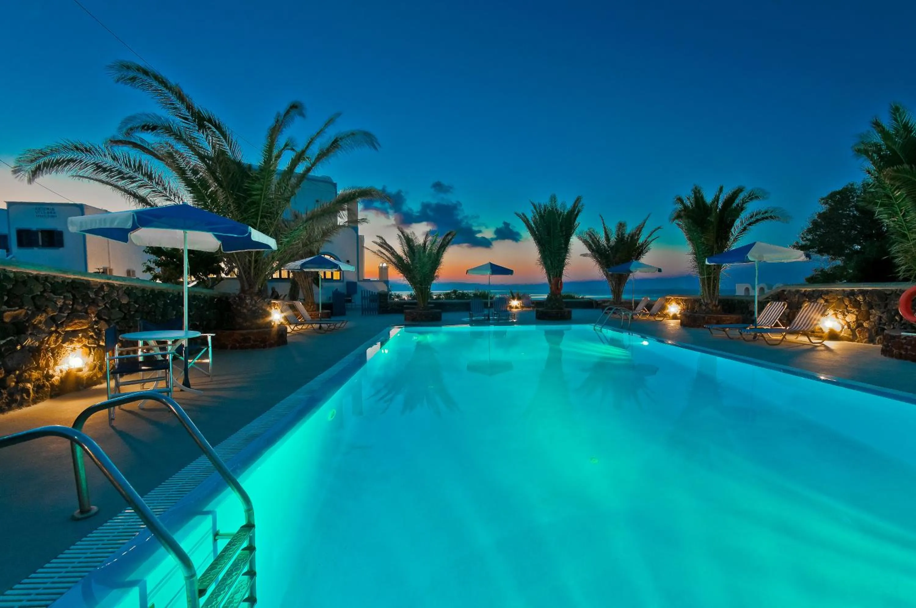 Night in Artemis Village