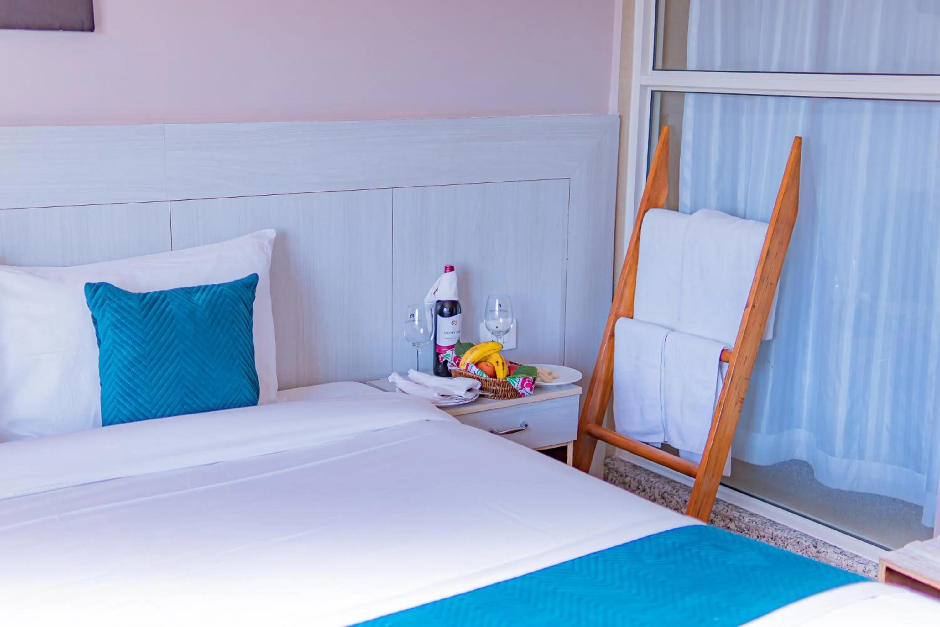 Bed in Majheri Resort and Spa