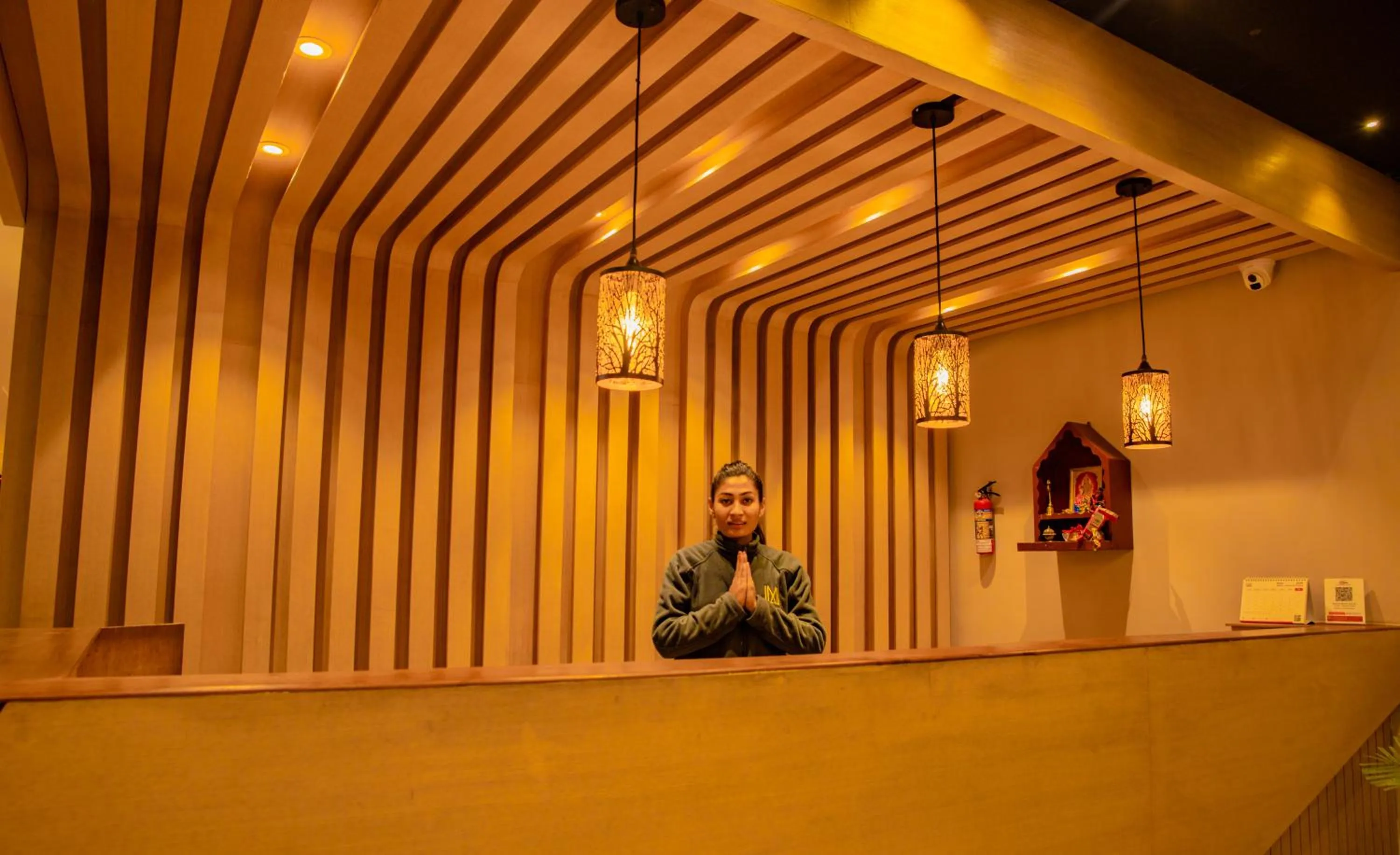 Lobby or reception in Majheri Resort and Spa