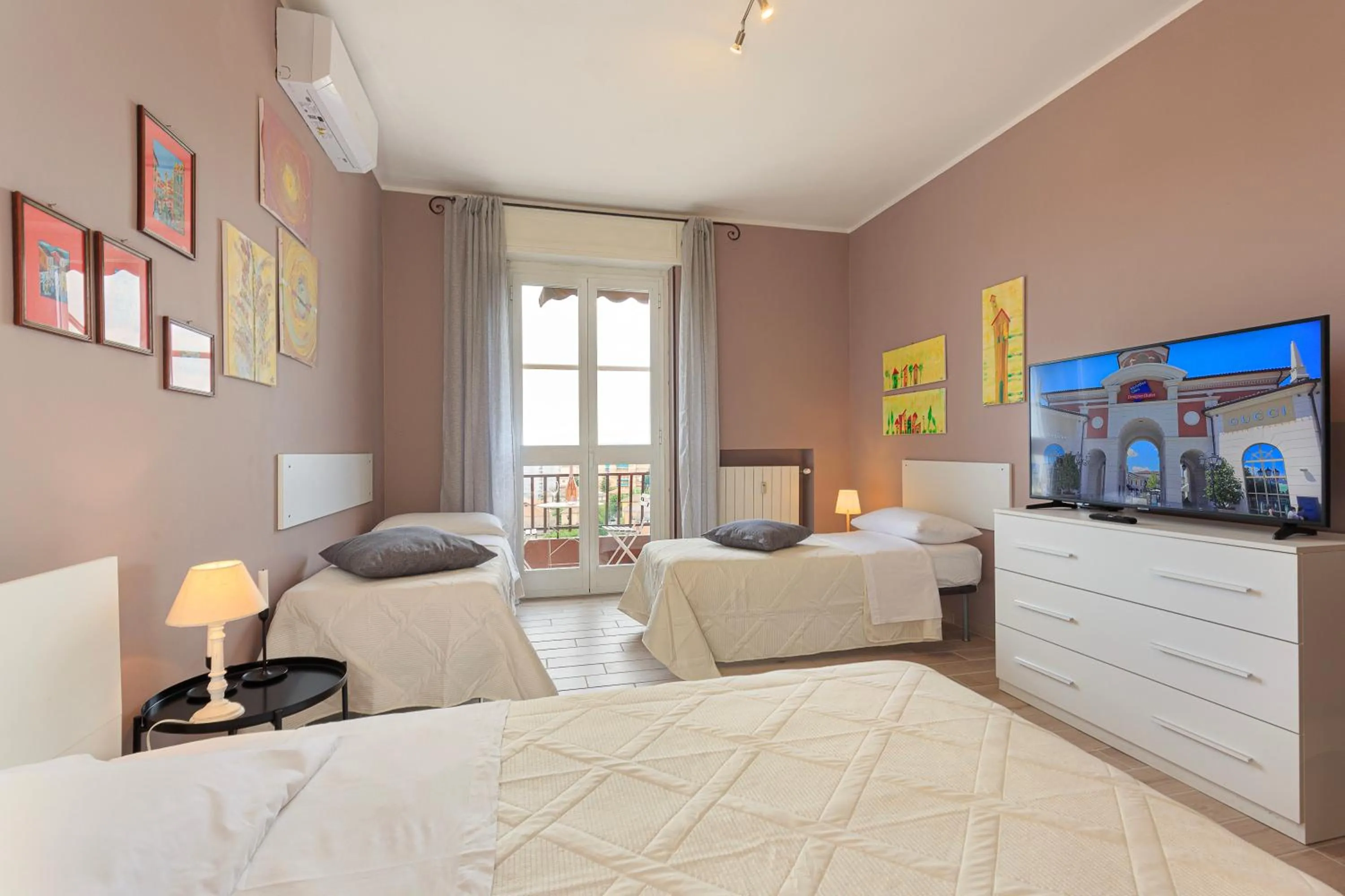 Bed in Appartamento Dante