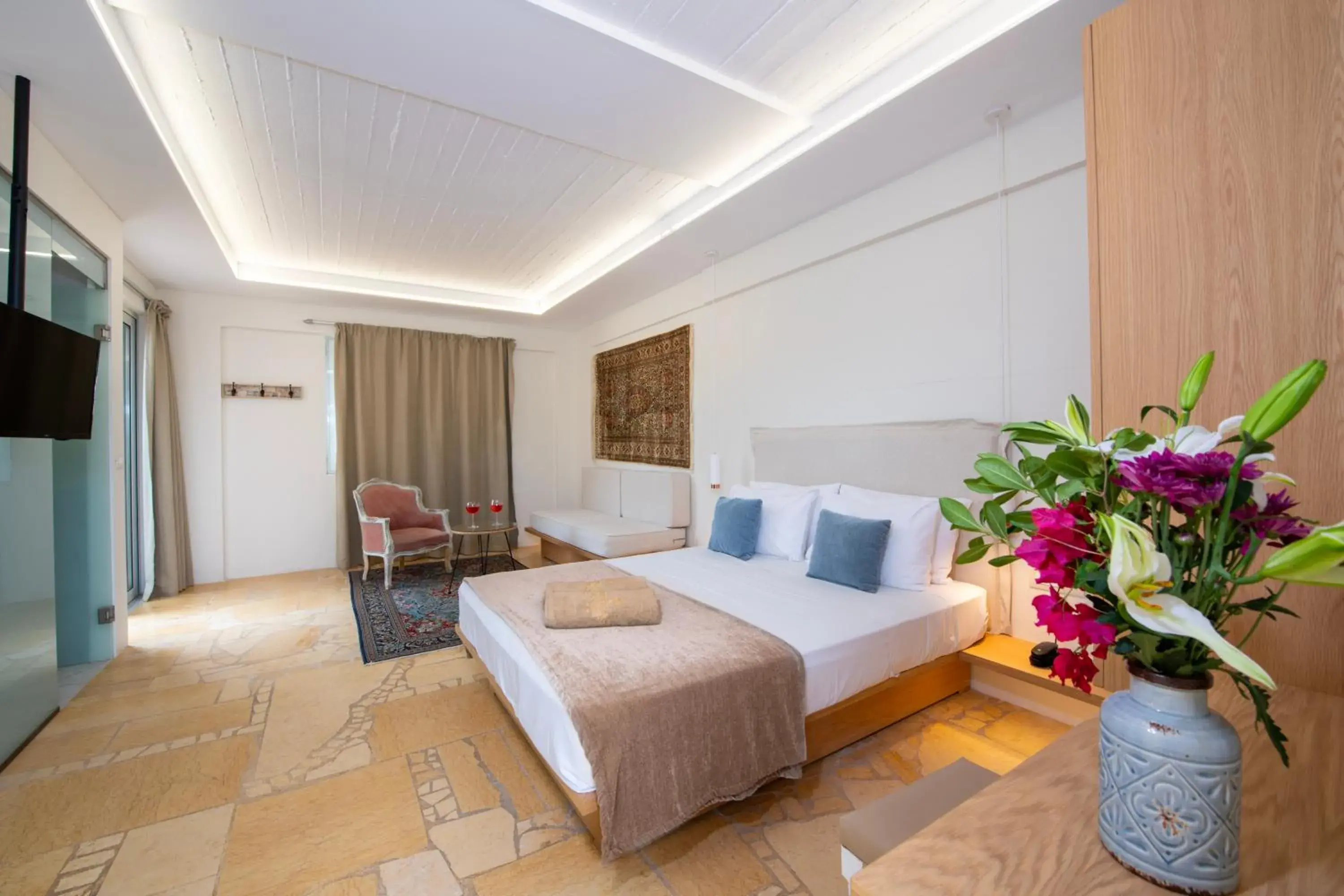 Bedroom in Orpheas Resort Hotel (Adults Only) Bedroom in Orpheas Resort Hotel (Adults Only)