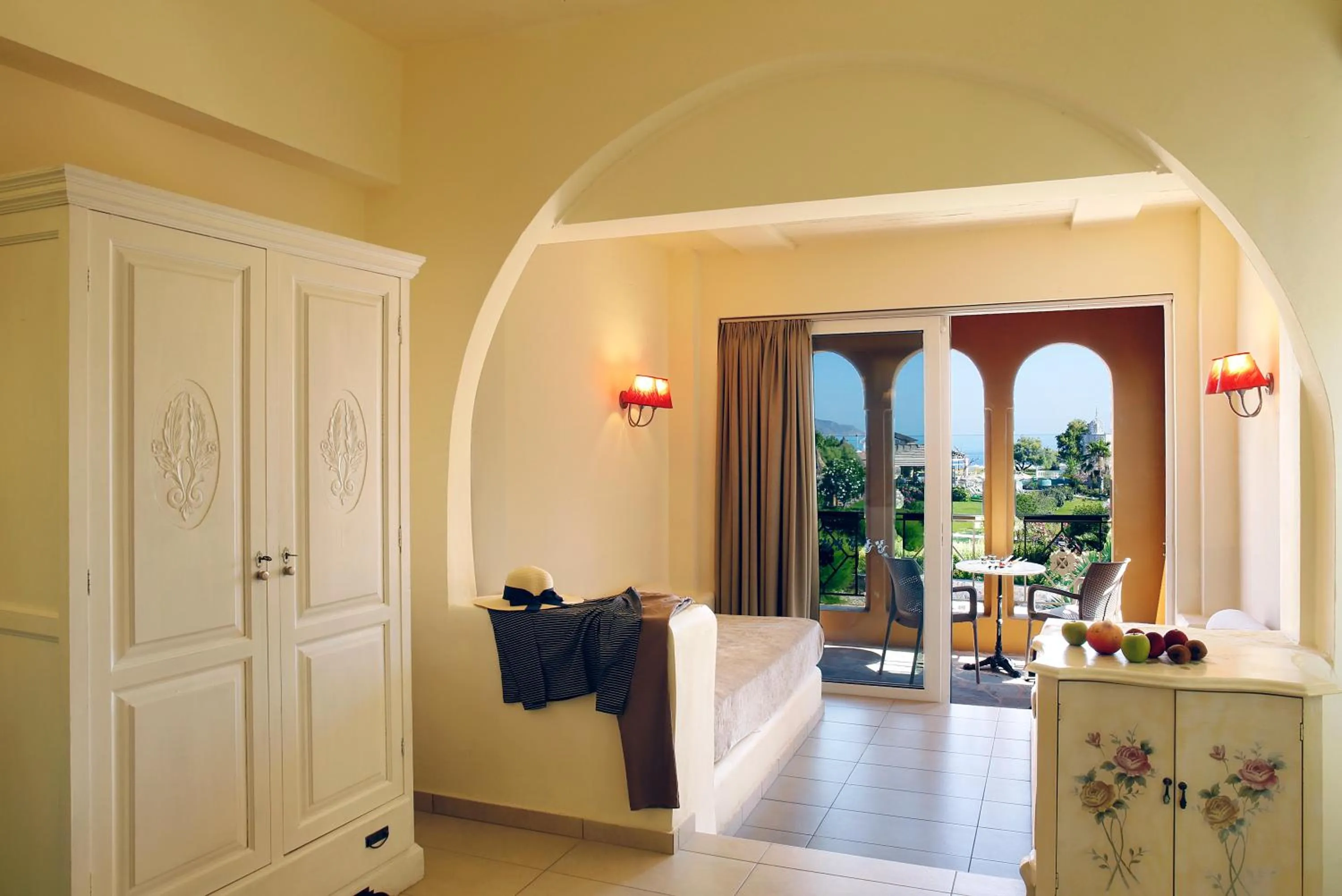 Seating area in Orpheas Resort Hotel (Adults Only)