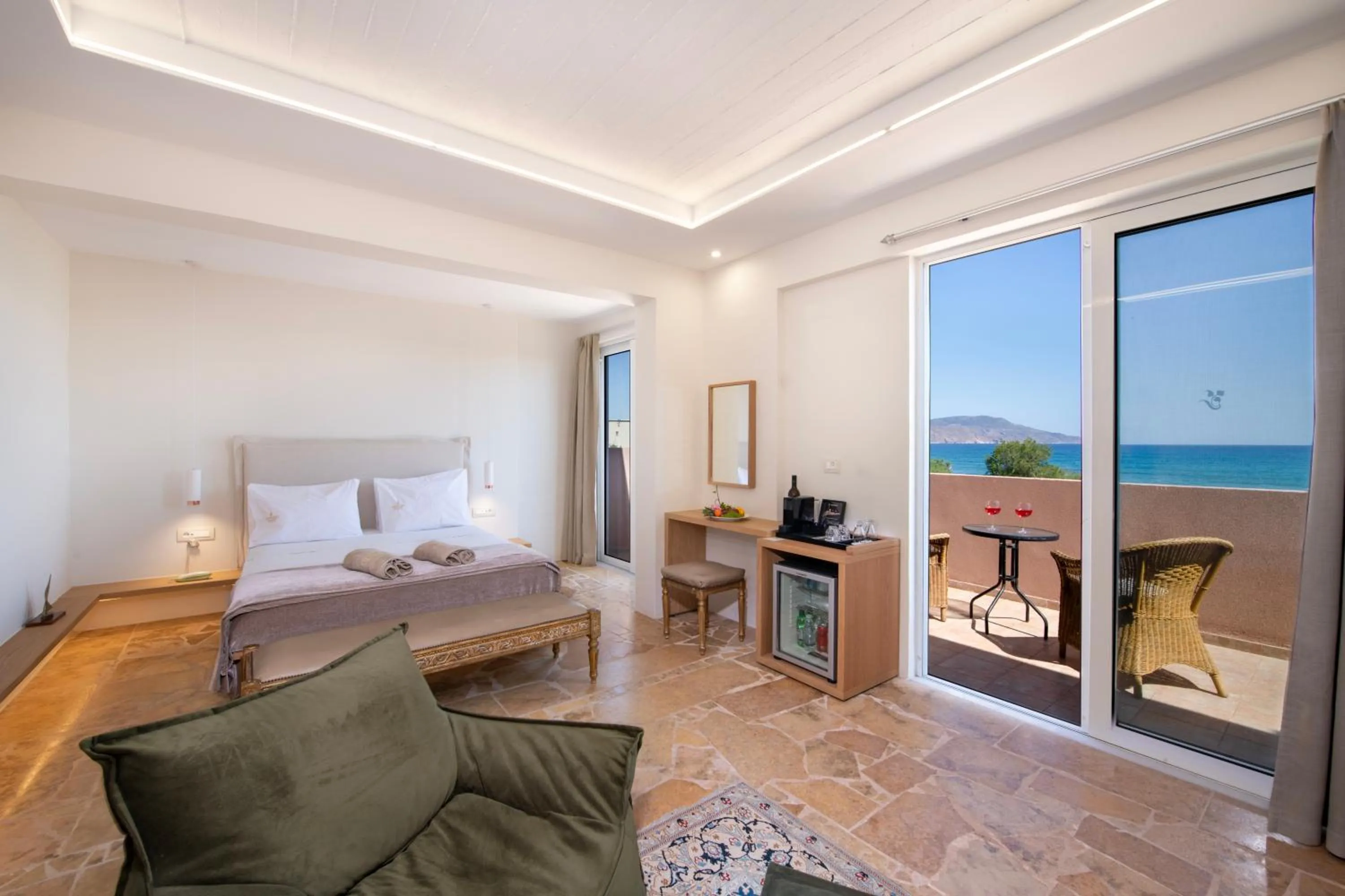 Sea view, Bed in Orpheas Resort Hotel (Adults Only)