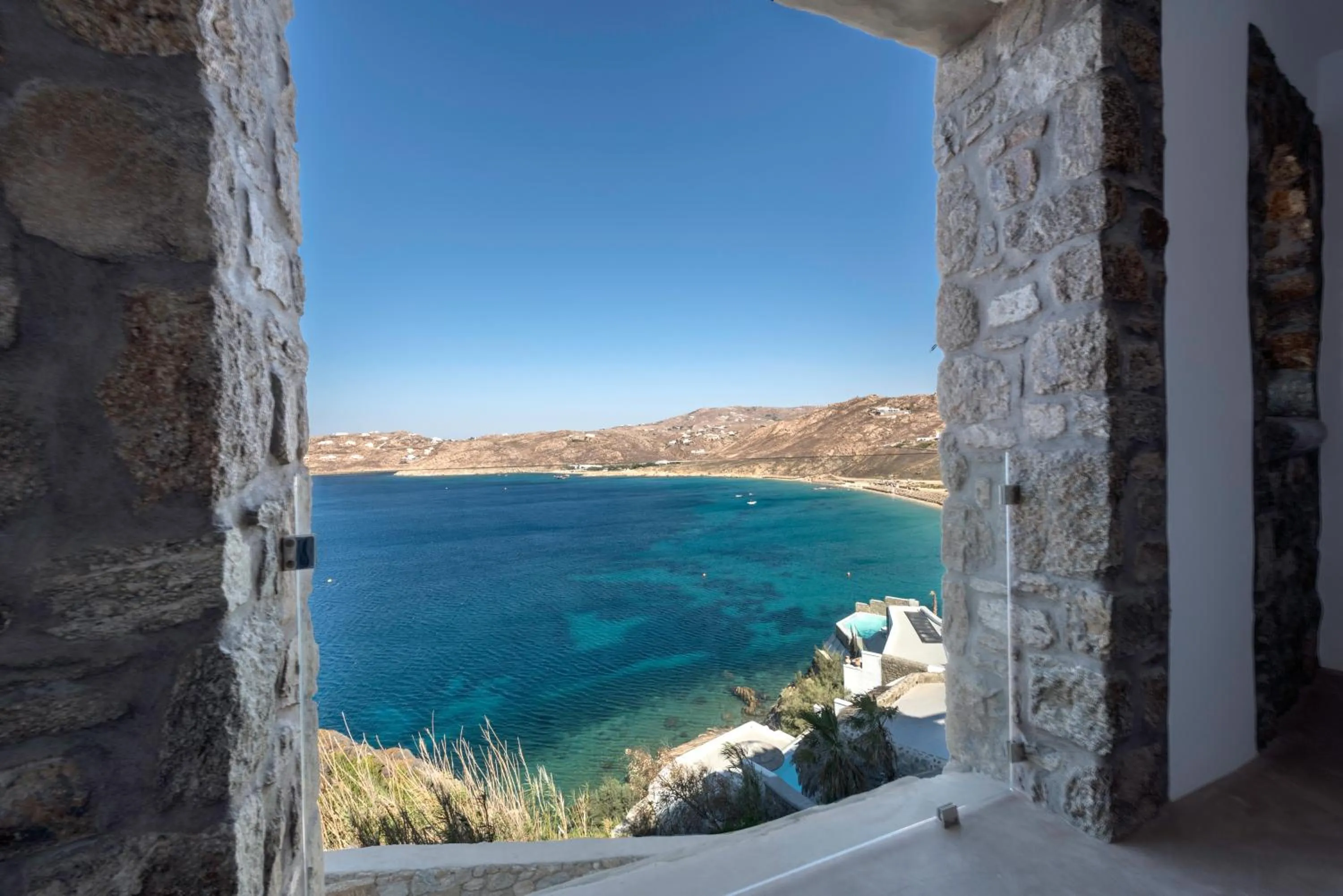 Sea view in Greco Philia Hotel Boutique