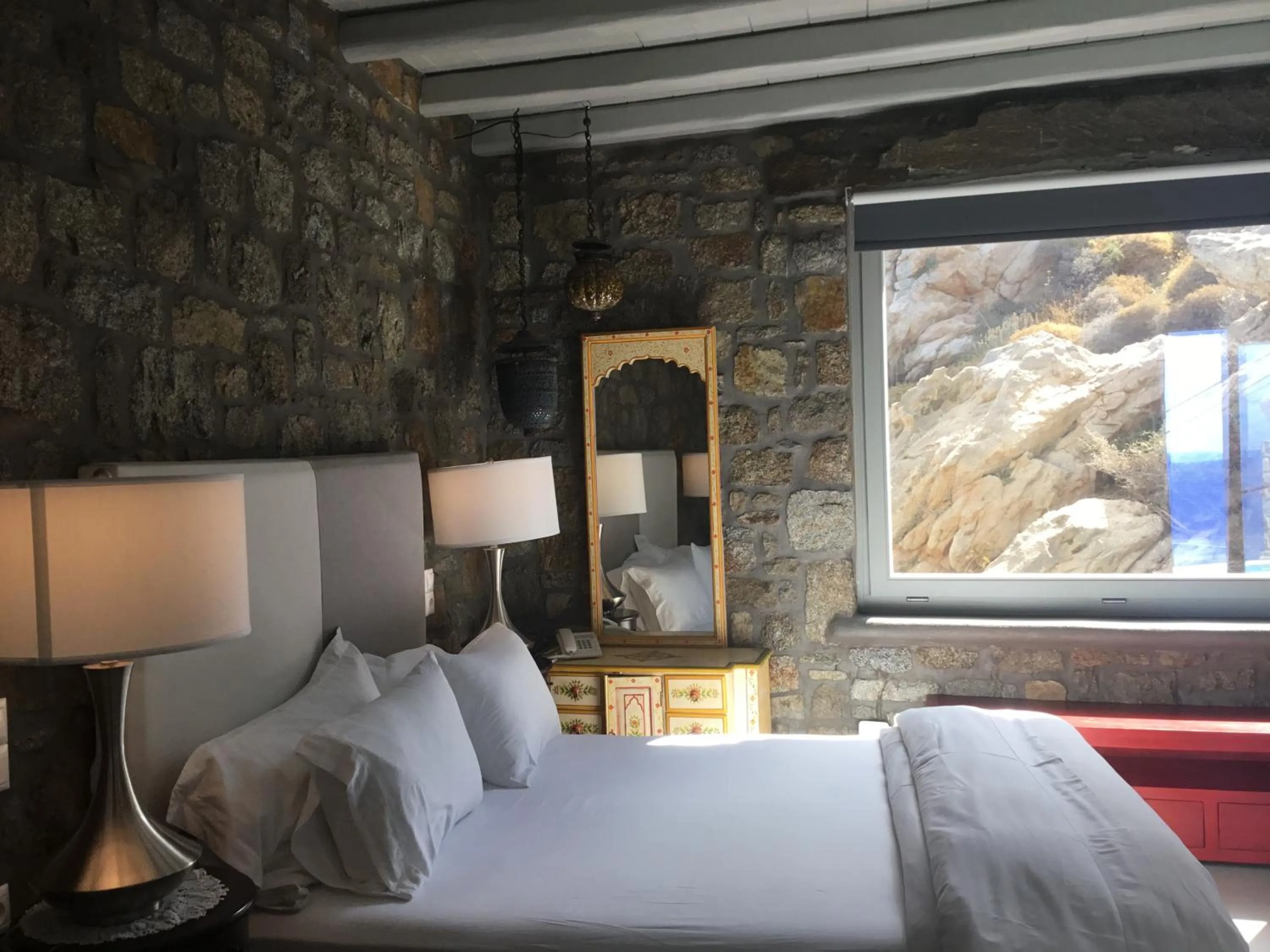 Bed in Greco Philia Hotel Boutique