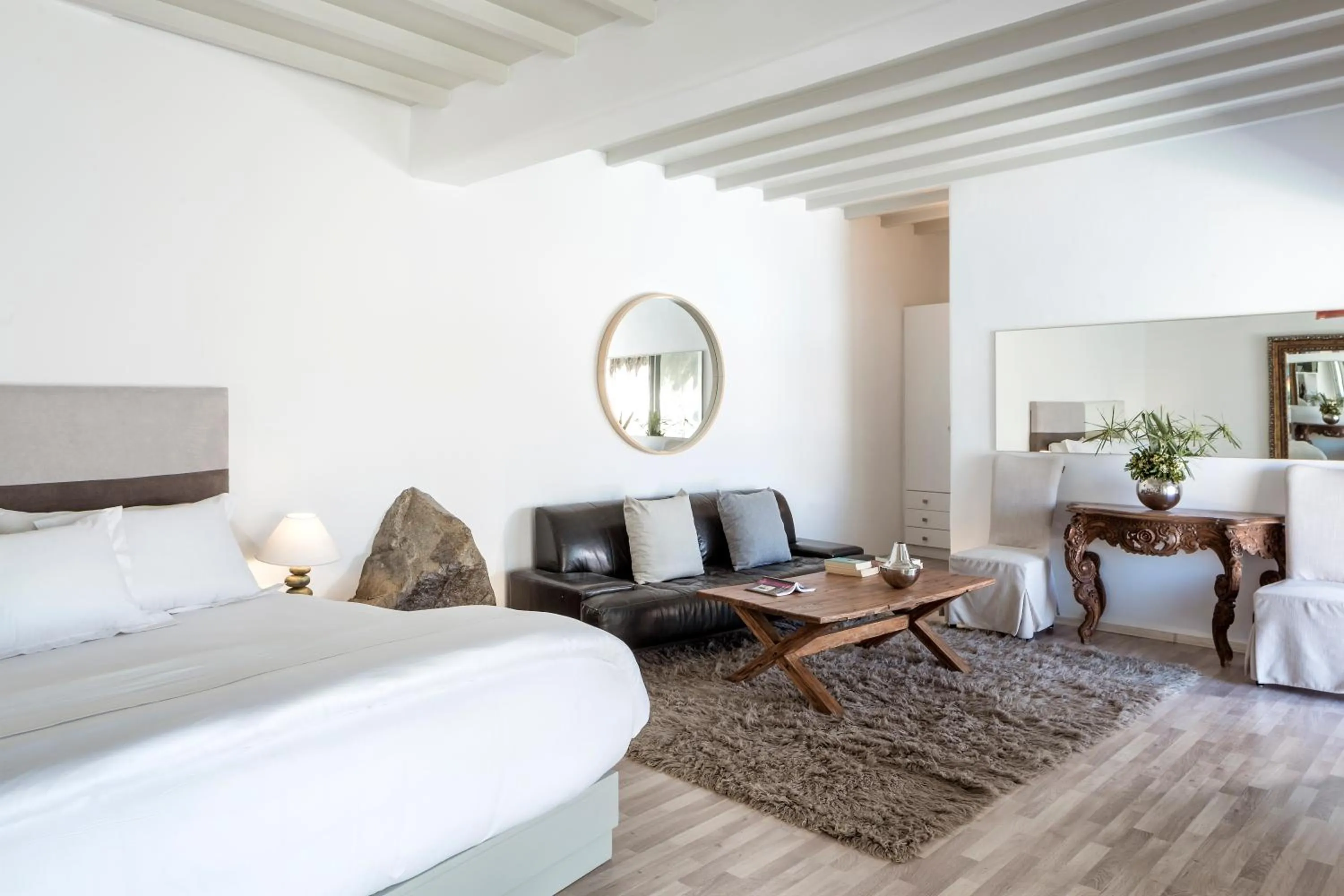 Bed in Greco Philia Hotel Boutique