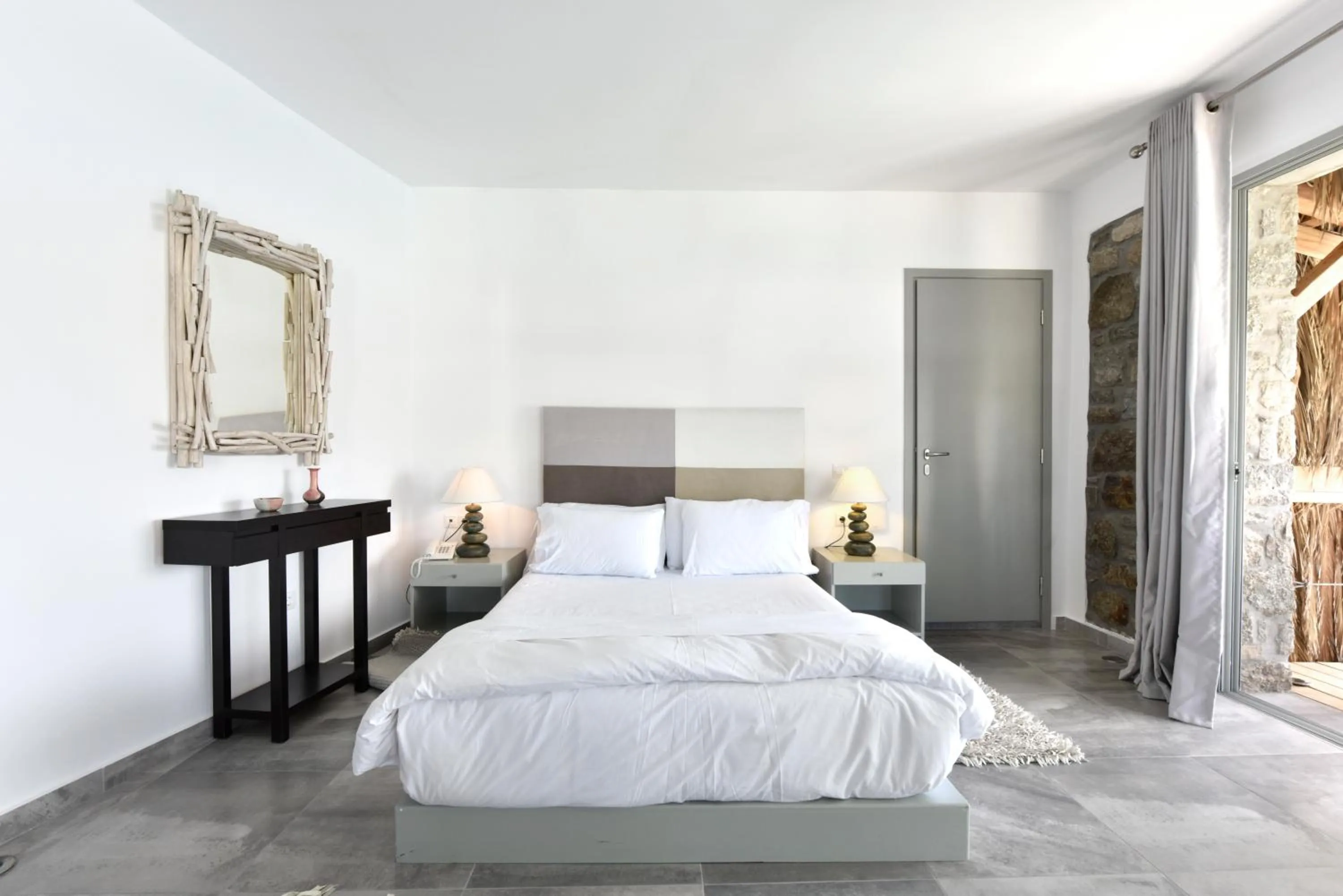 Bed in Greco Philia Hotel Boutique