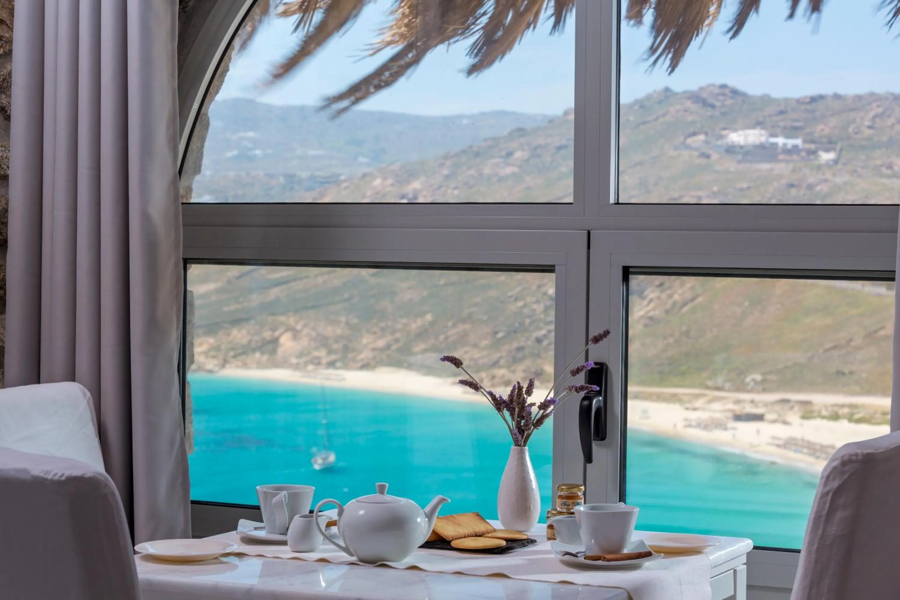 Sea view in Greco Philia Hotel Boutique