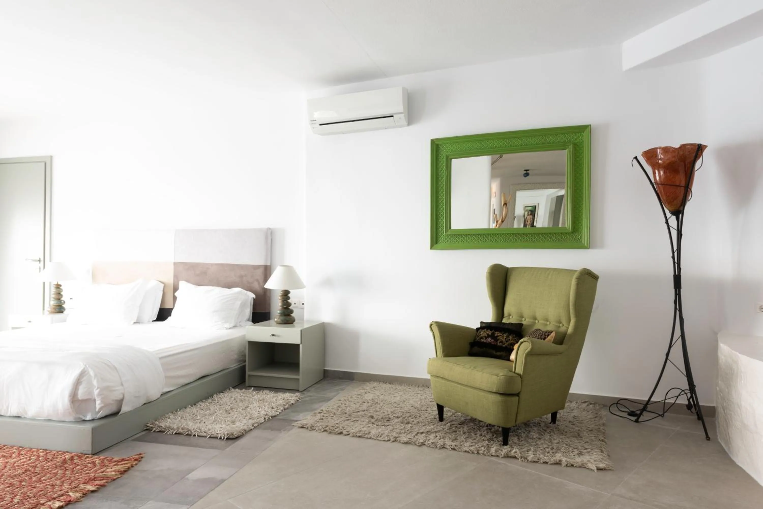 Bed in Greco Philia Hotel Boutique