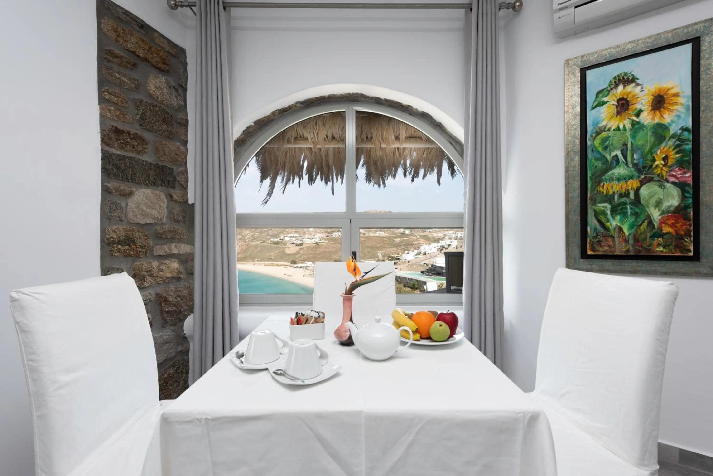 Sea view in Greco Philia Hotel Boutique