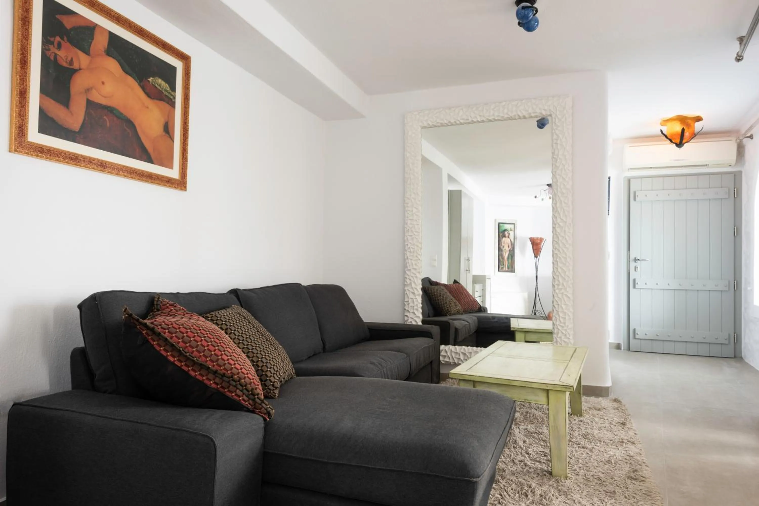 Seating area in Greco Philia Hotel Boutique