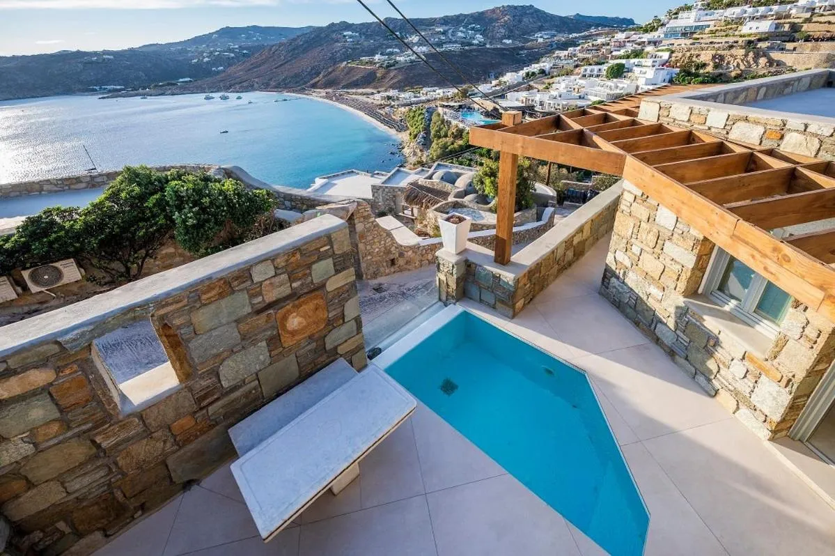 Swimming pool in Greco Philia Hotel Boutique