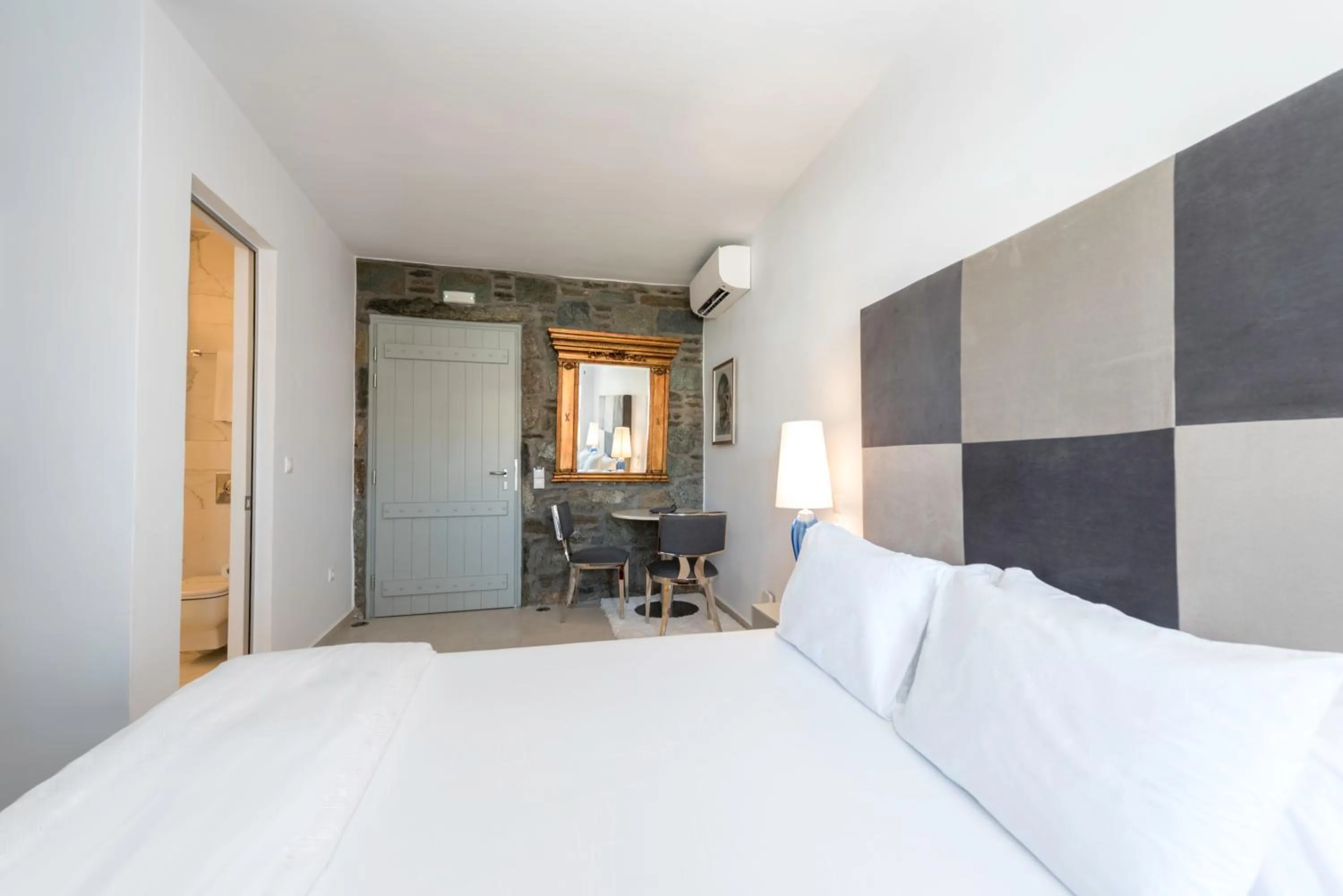 Bed in Greco Philia Hotel Boutique