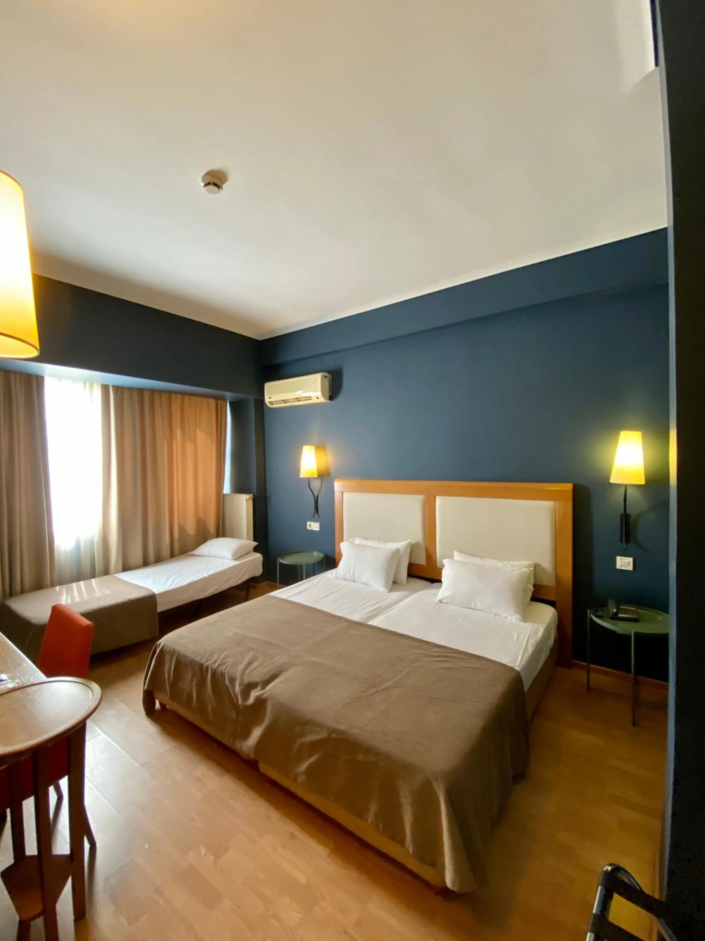 Bed in Olympic Hotel