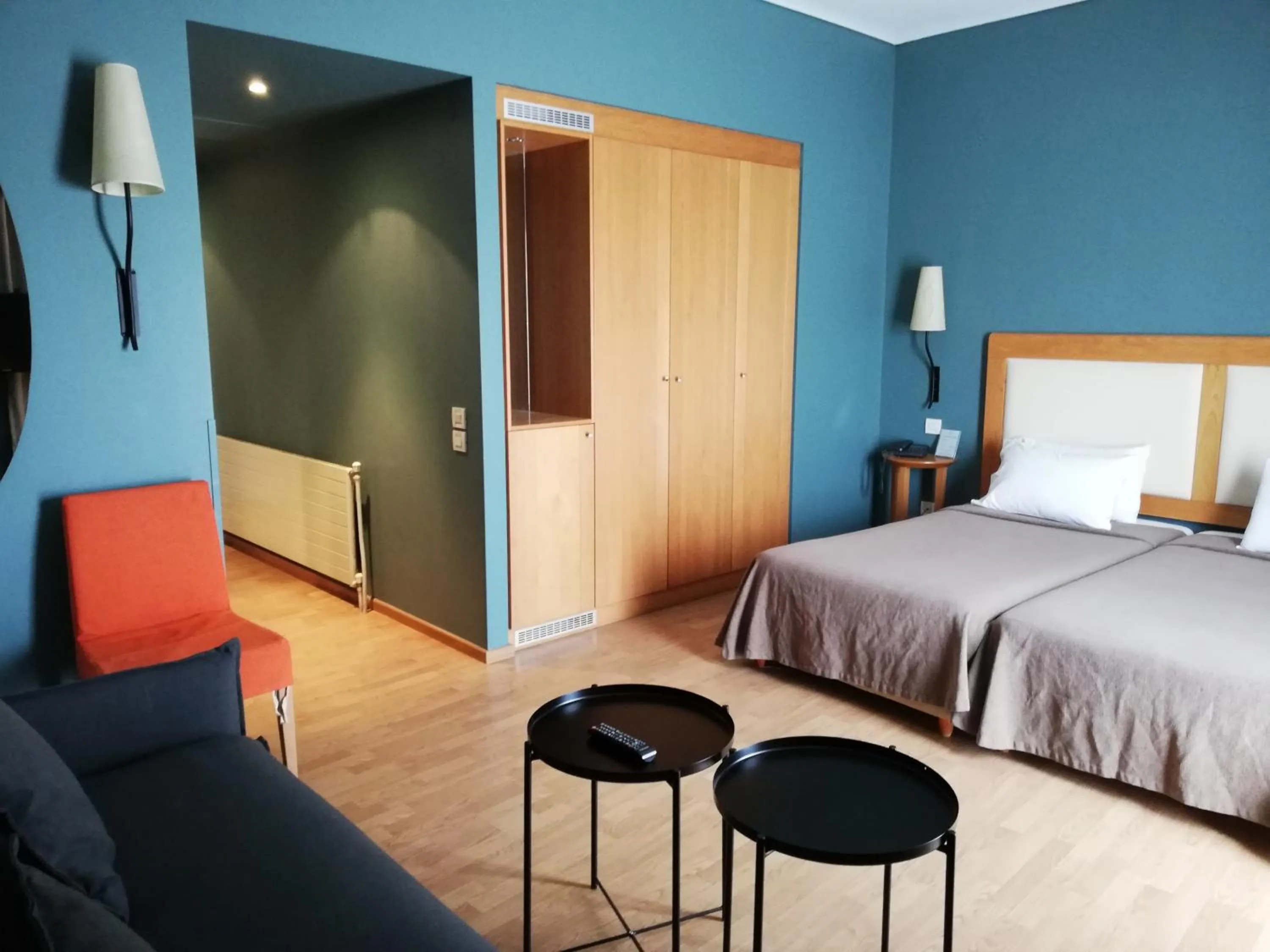 Bed in Olympic Hotel