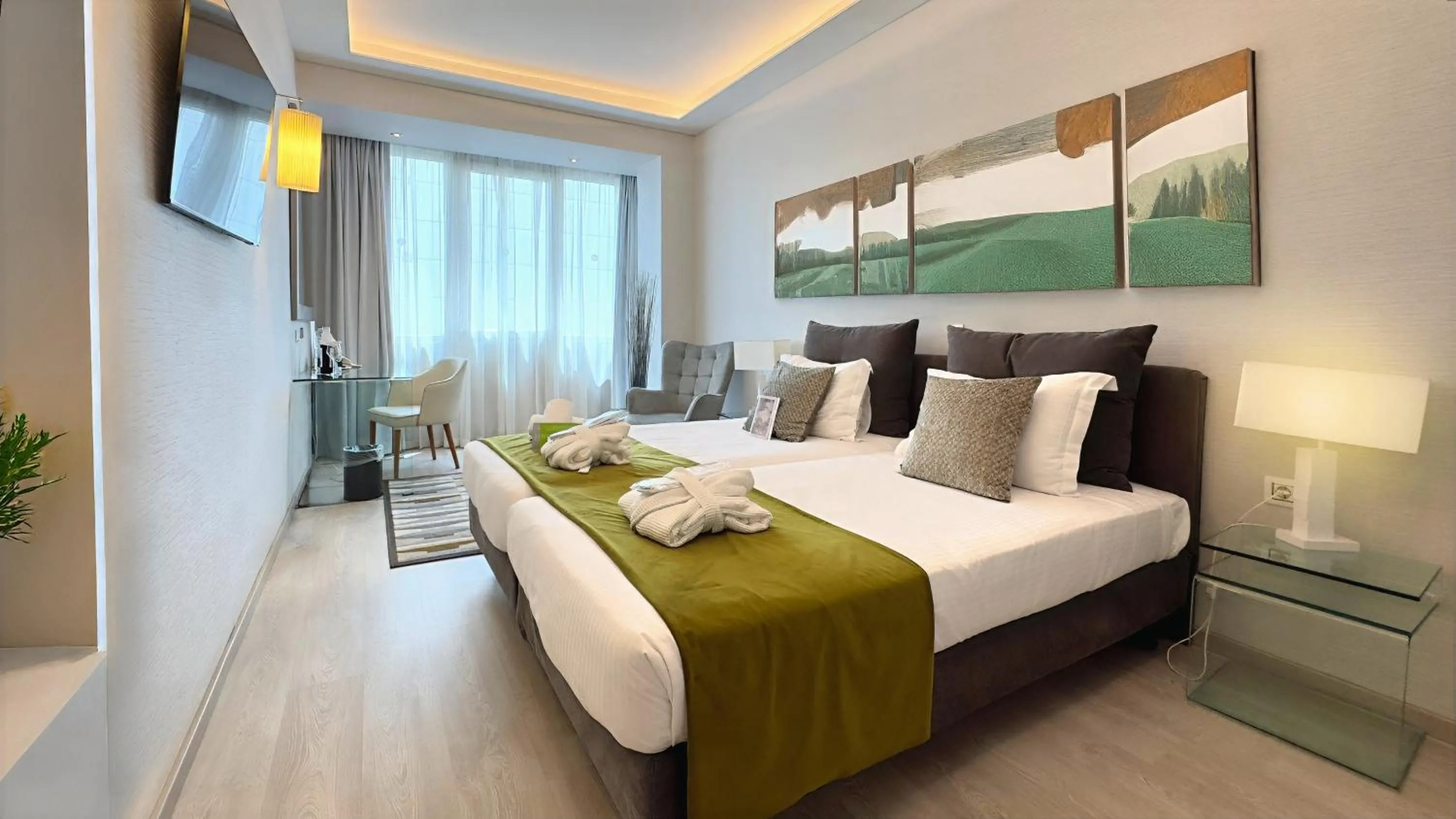 Bedroom, Bed in St George Lycabettus Lifestyle Hotel