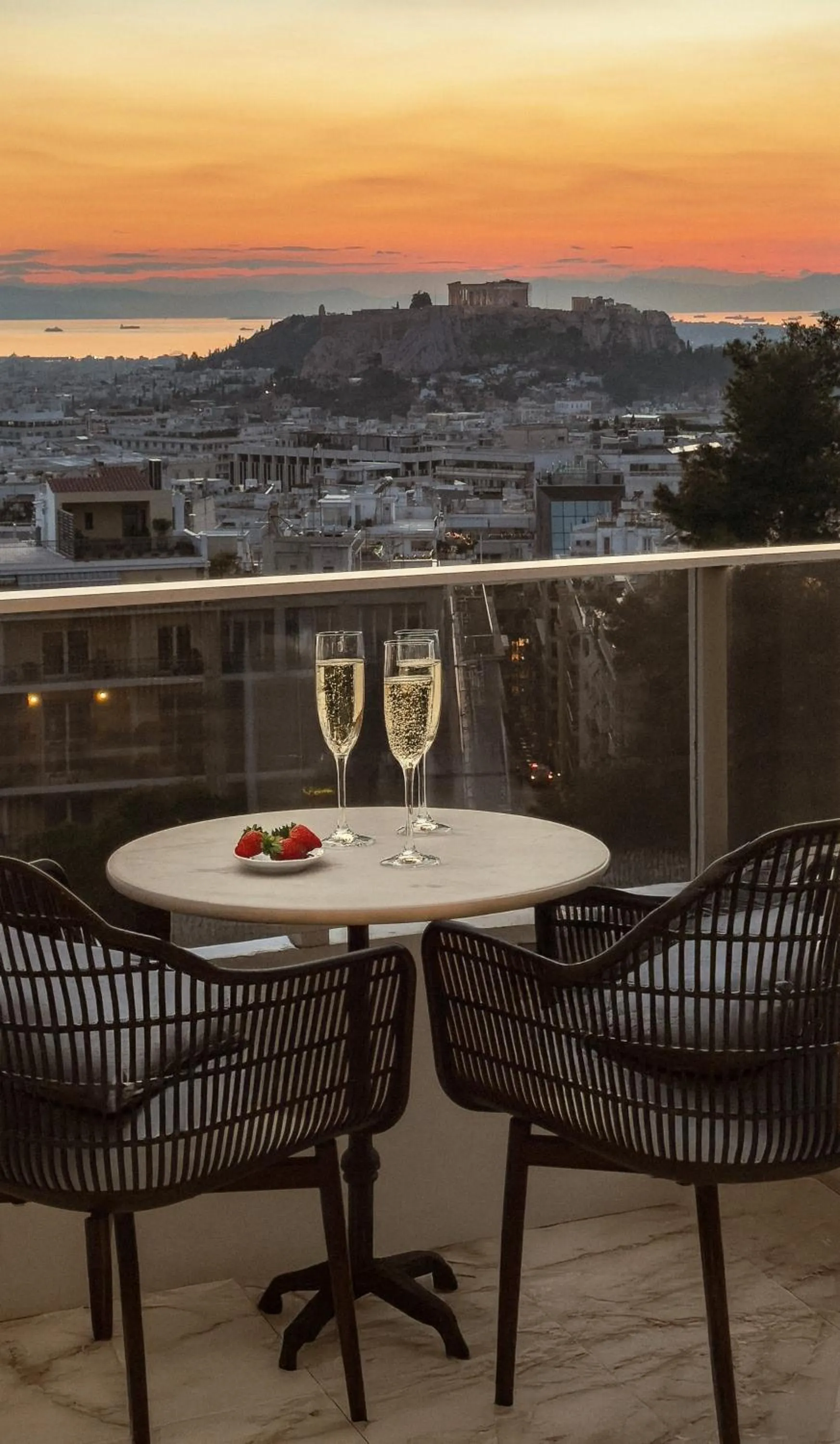 Balcony/Terrace in St George Lycabettus Lifestyle Hotel
