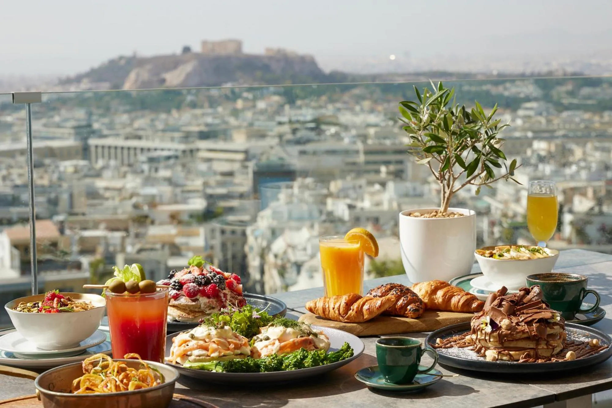 Breakfast in St George Lycabettus Lifestyle Hotel