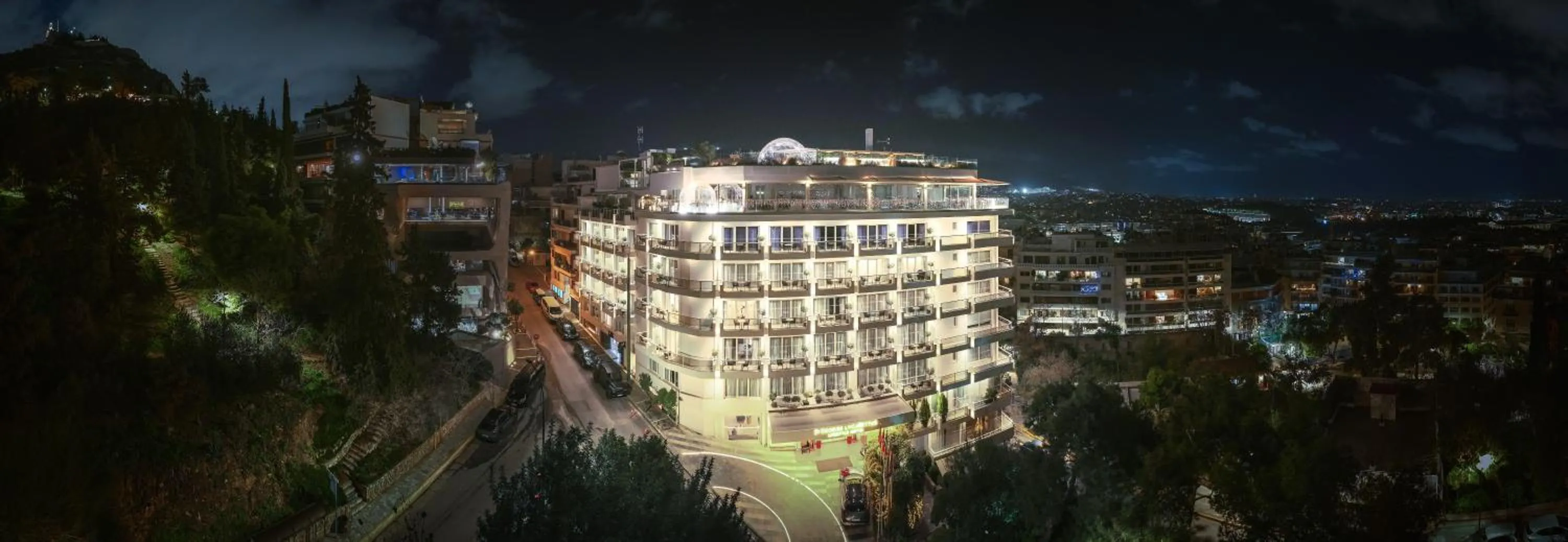 Property building in St George Lycabettus Lifestyle Hotel