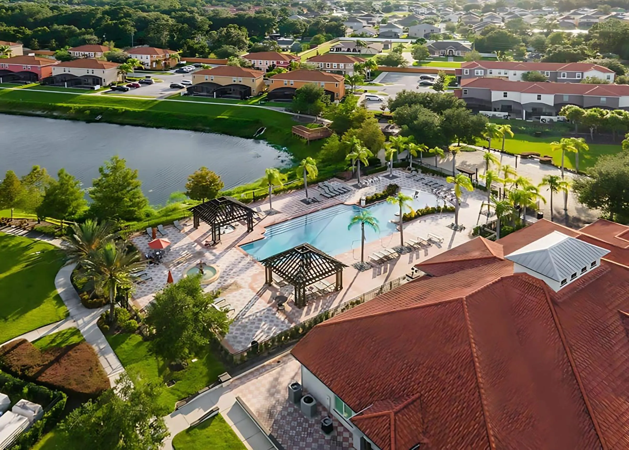 Neighbourhood in 8BR Family Home with Pool and Hot tub