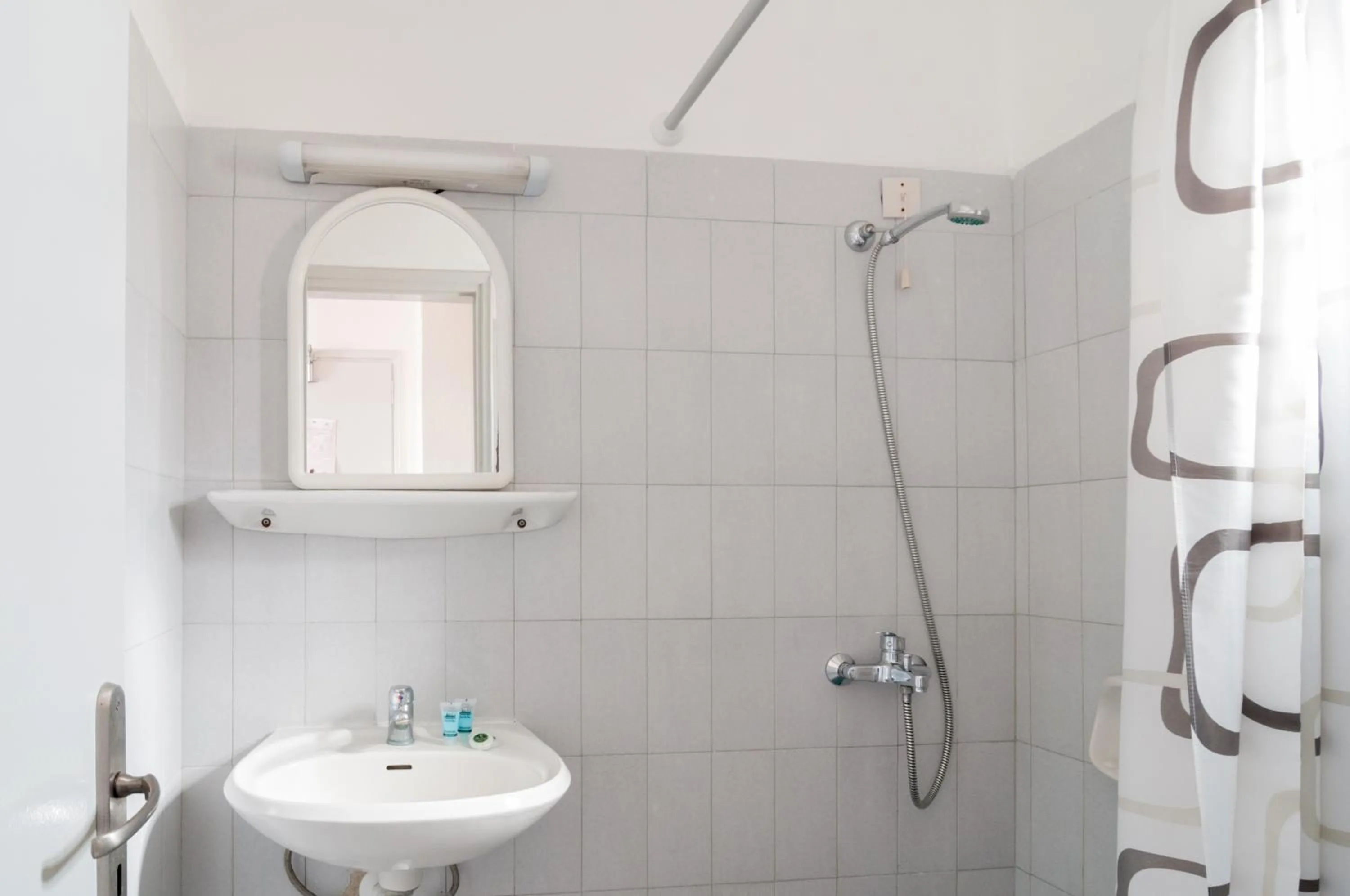 Shower in Holiday Beach Resort Santorini