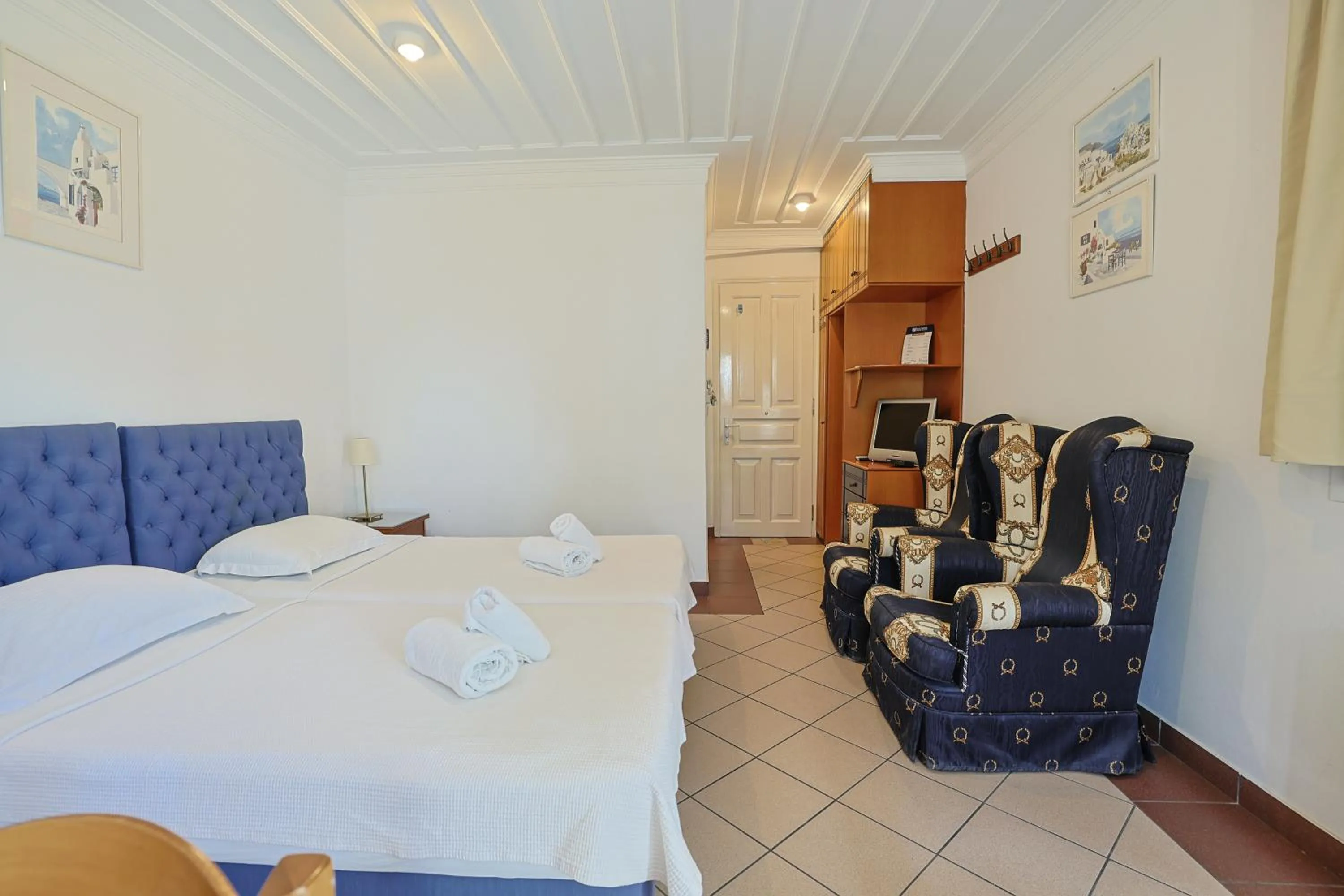 Bed in Kalimera Hotel