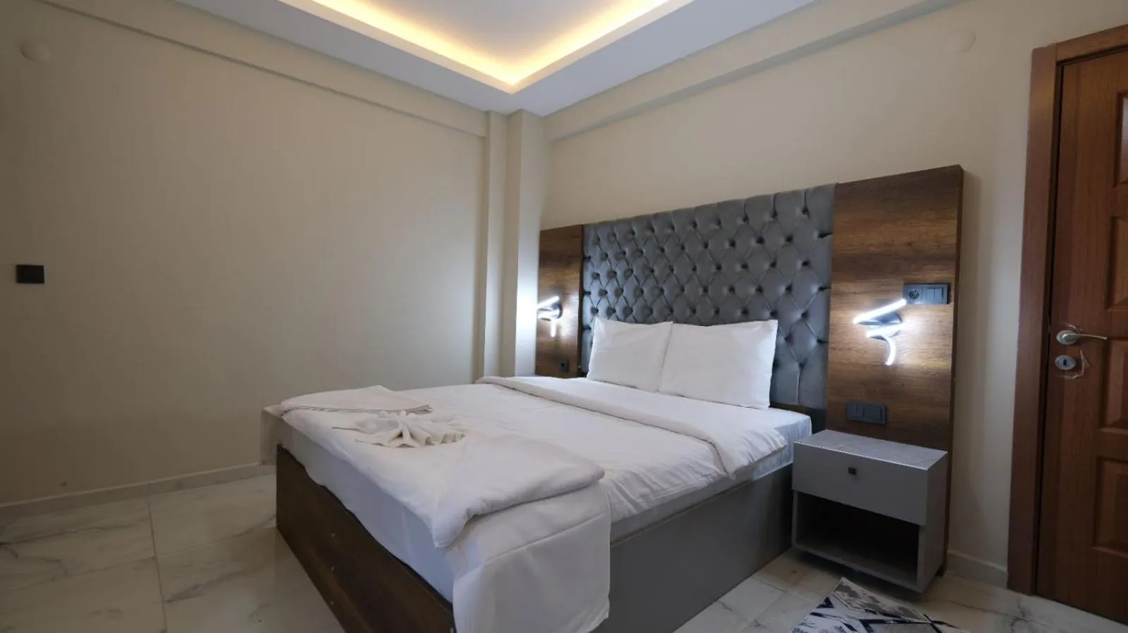 Bed in Afyon Regulus Thermal Apart Hotel & Villas