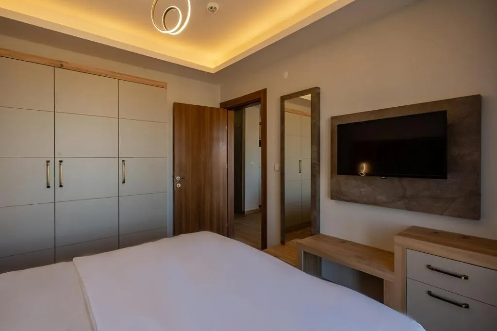 Bed in Afyon Regulus Thermal Apart Hotel & Villas