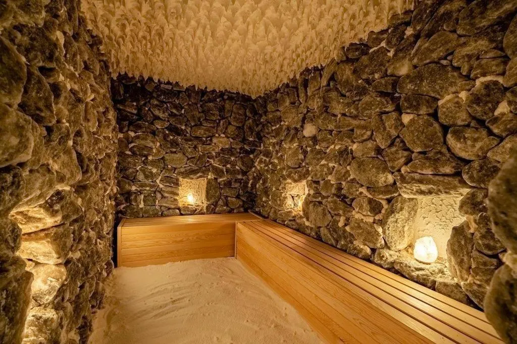 Spa and wellness centre/facilities, Bed in Afyon Regulus Thermal Apart Hotel & Villas