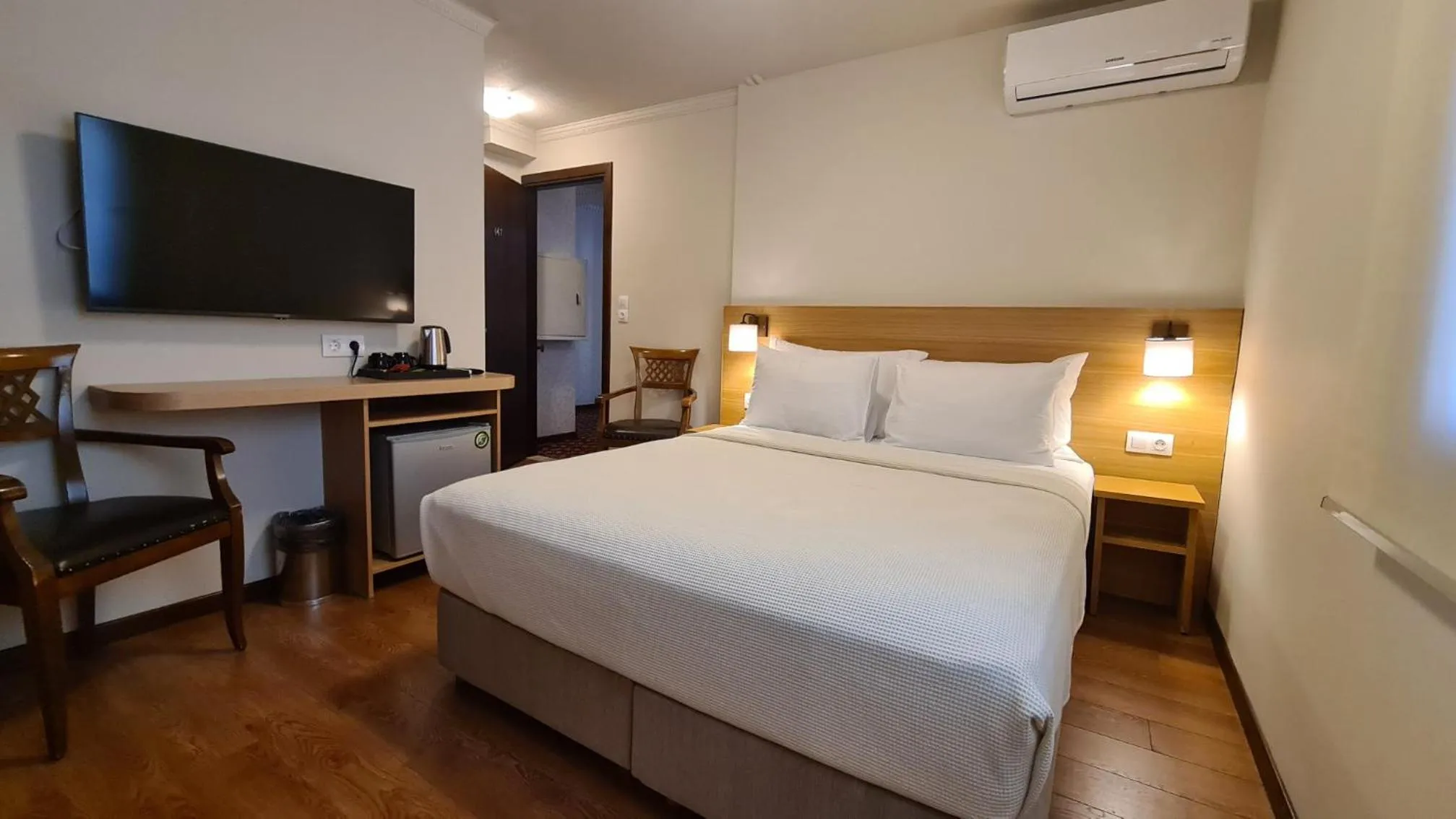 Photo of the whole room, Bed in Likoria Hotel