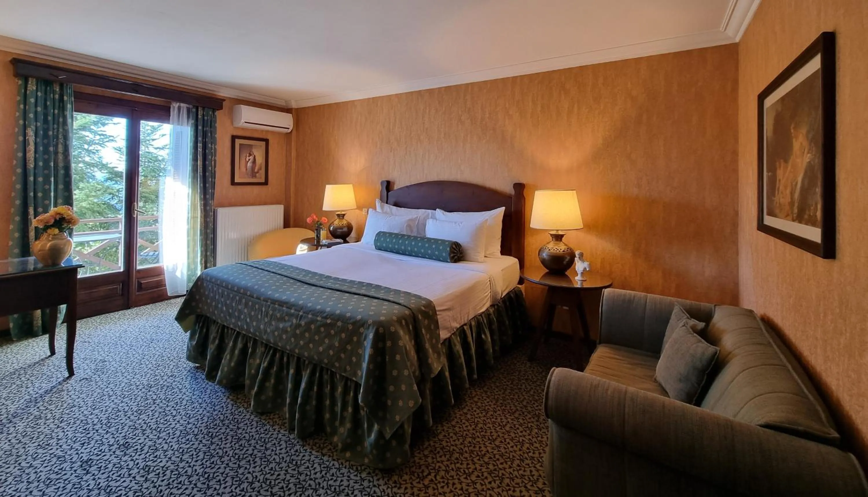 Bed in Likoria Hotel